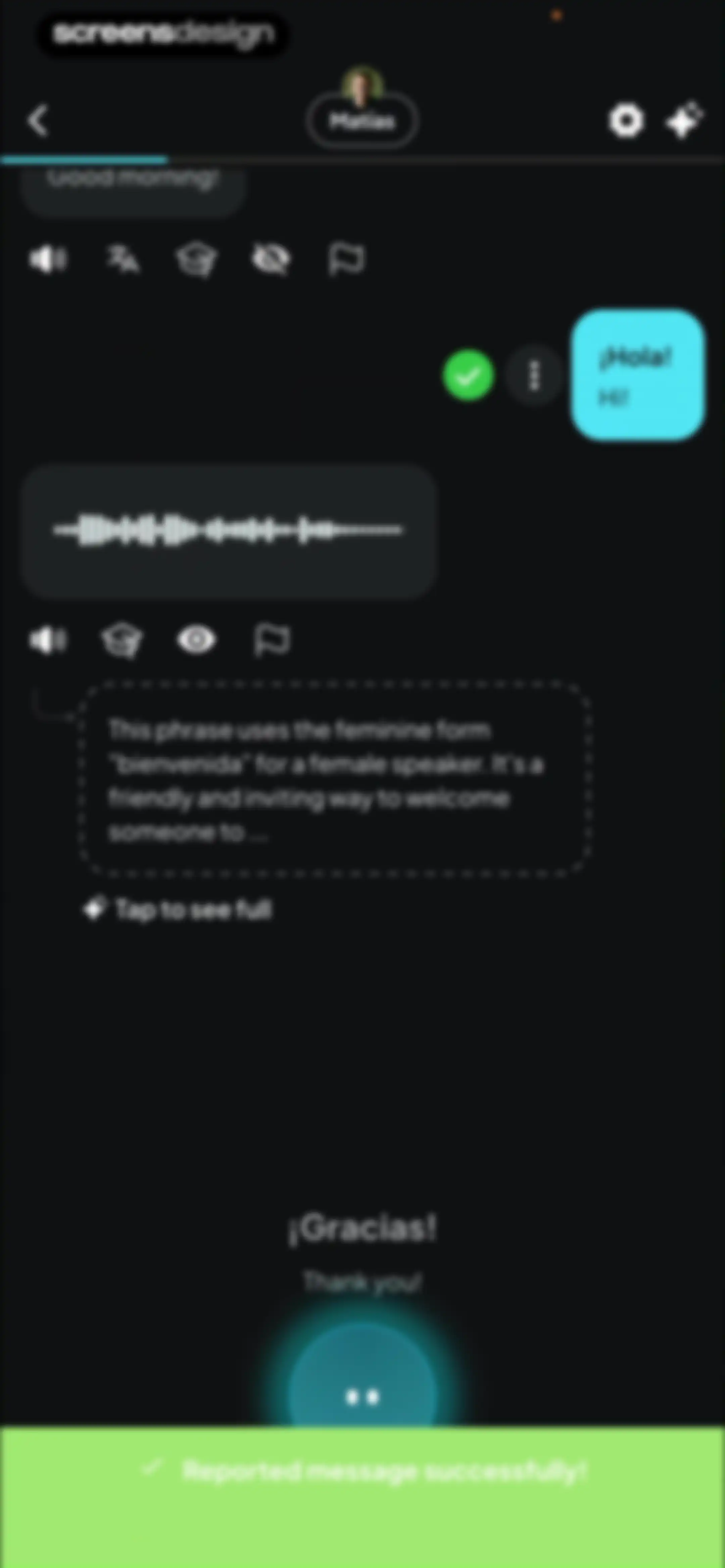 Jumpspeak | Language Learning screen 112