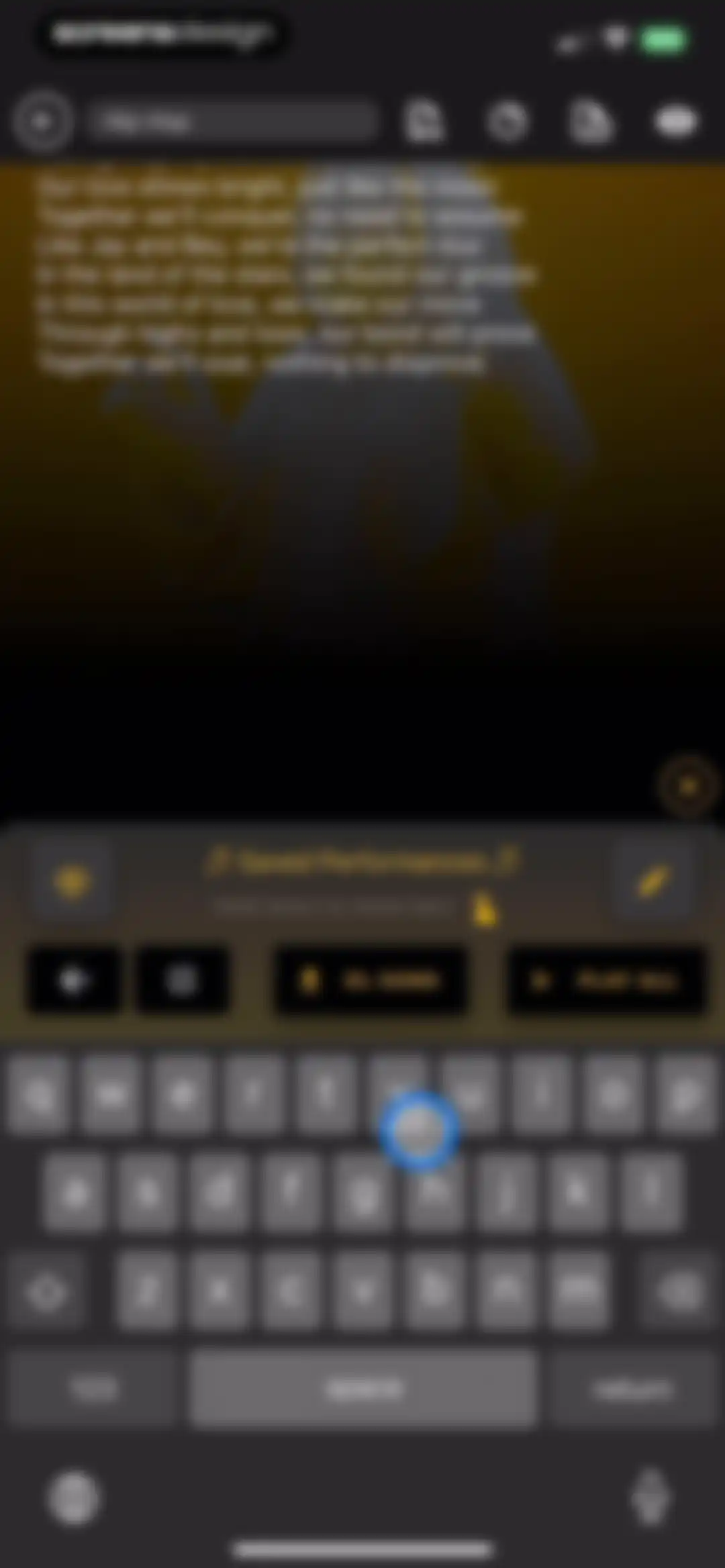 GhostWriter AI Lyrics screen 25