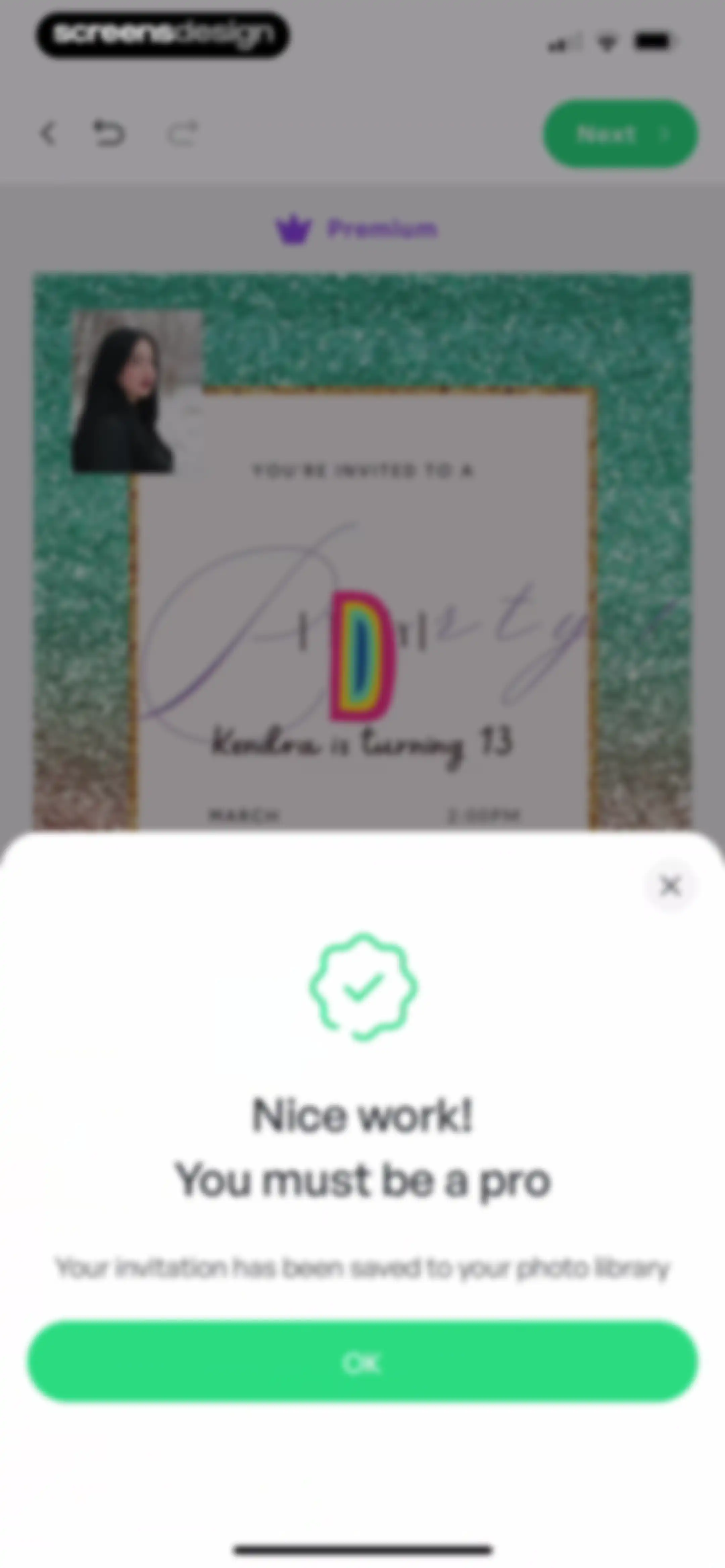 Invitation Maker: Cards & RSVP screen 47
