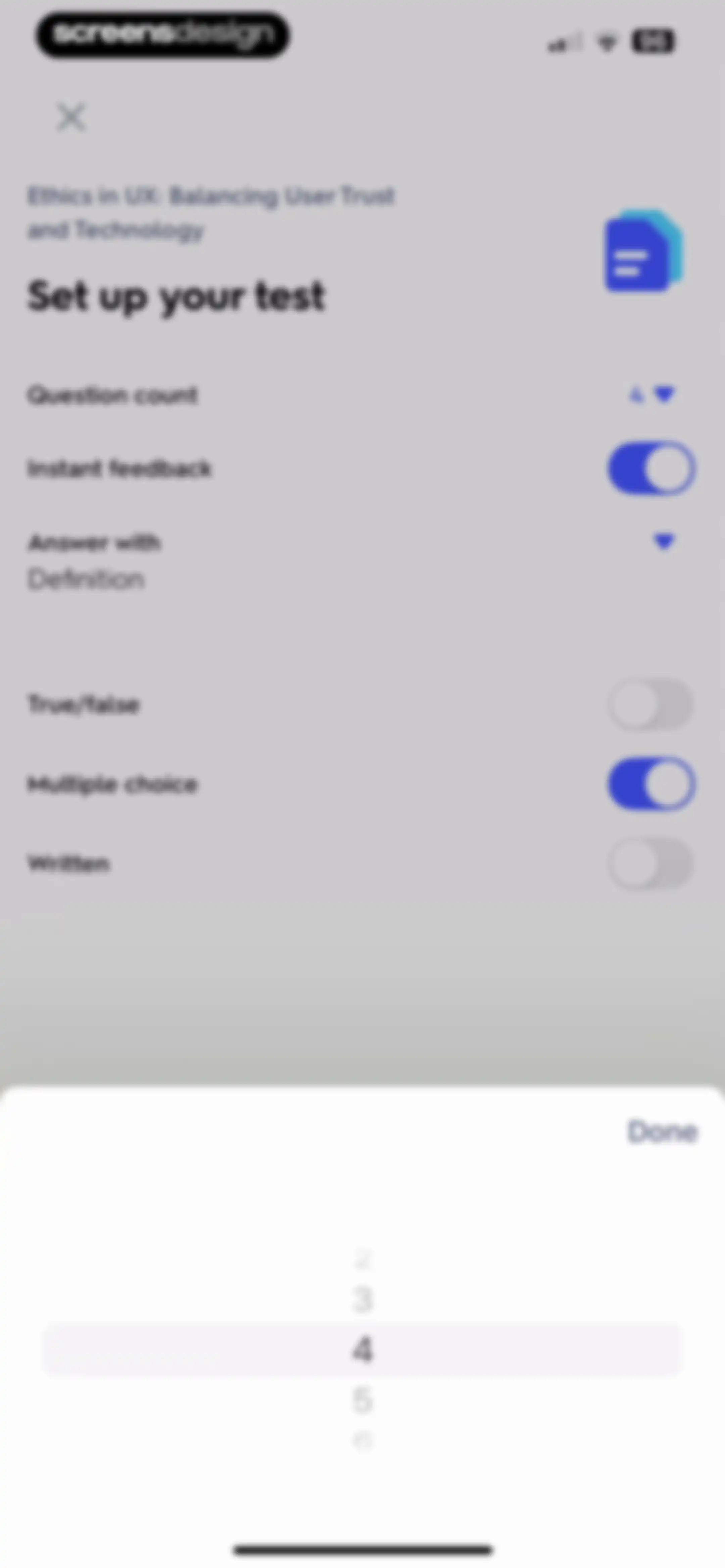 Quizlet: More than Flashcards screen 57