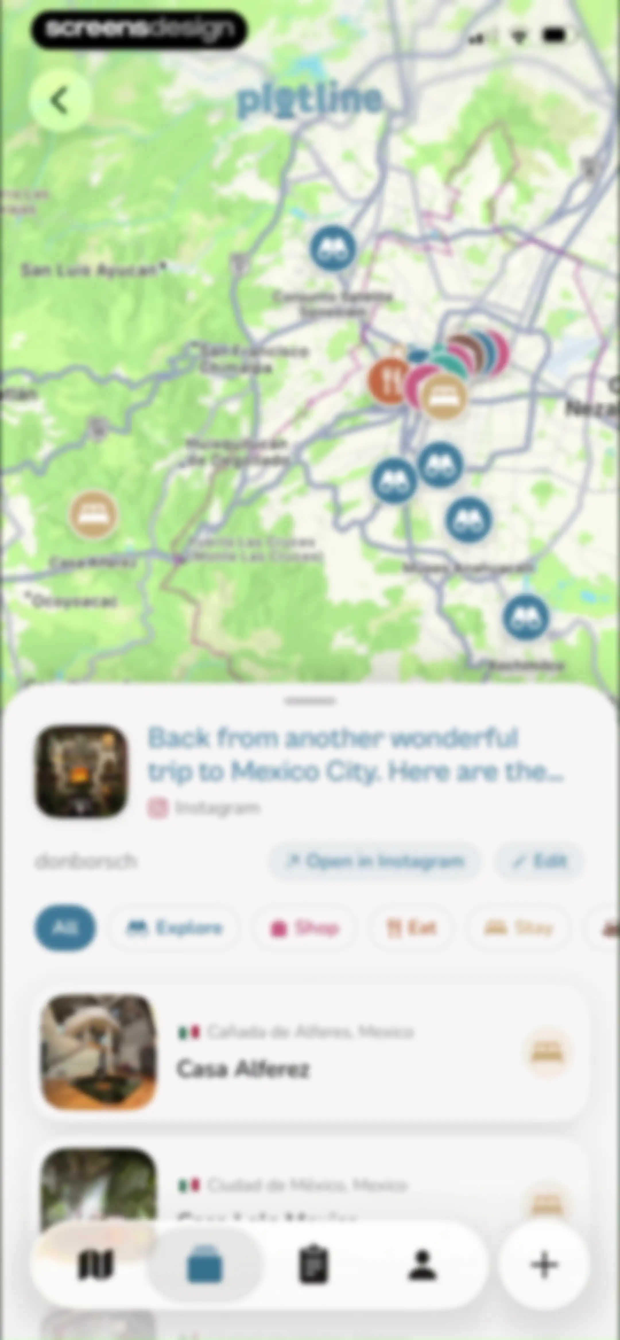 Plotline: Travel Map & Planner screen 36