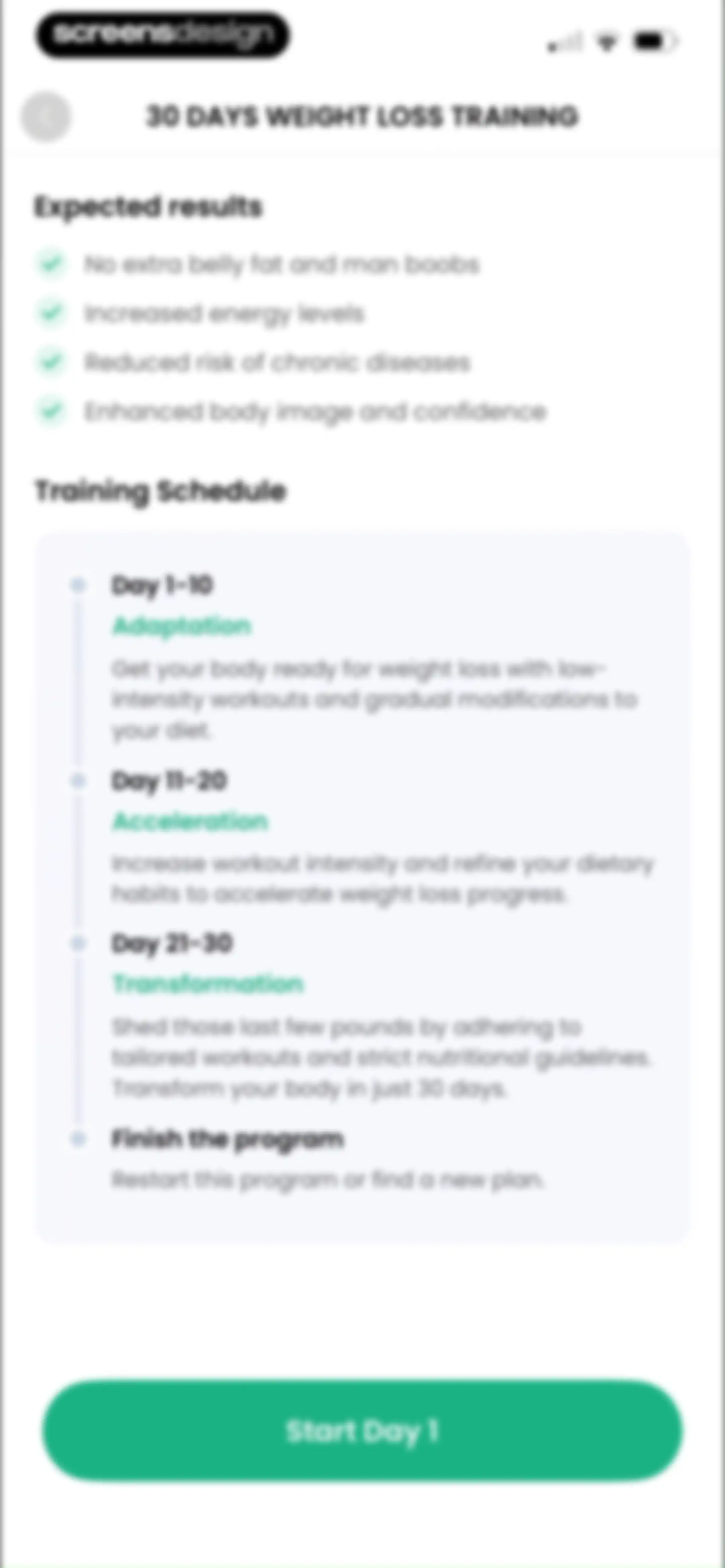 Lose Weight for Men at Home screen 65