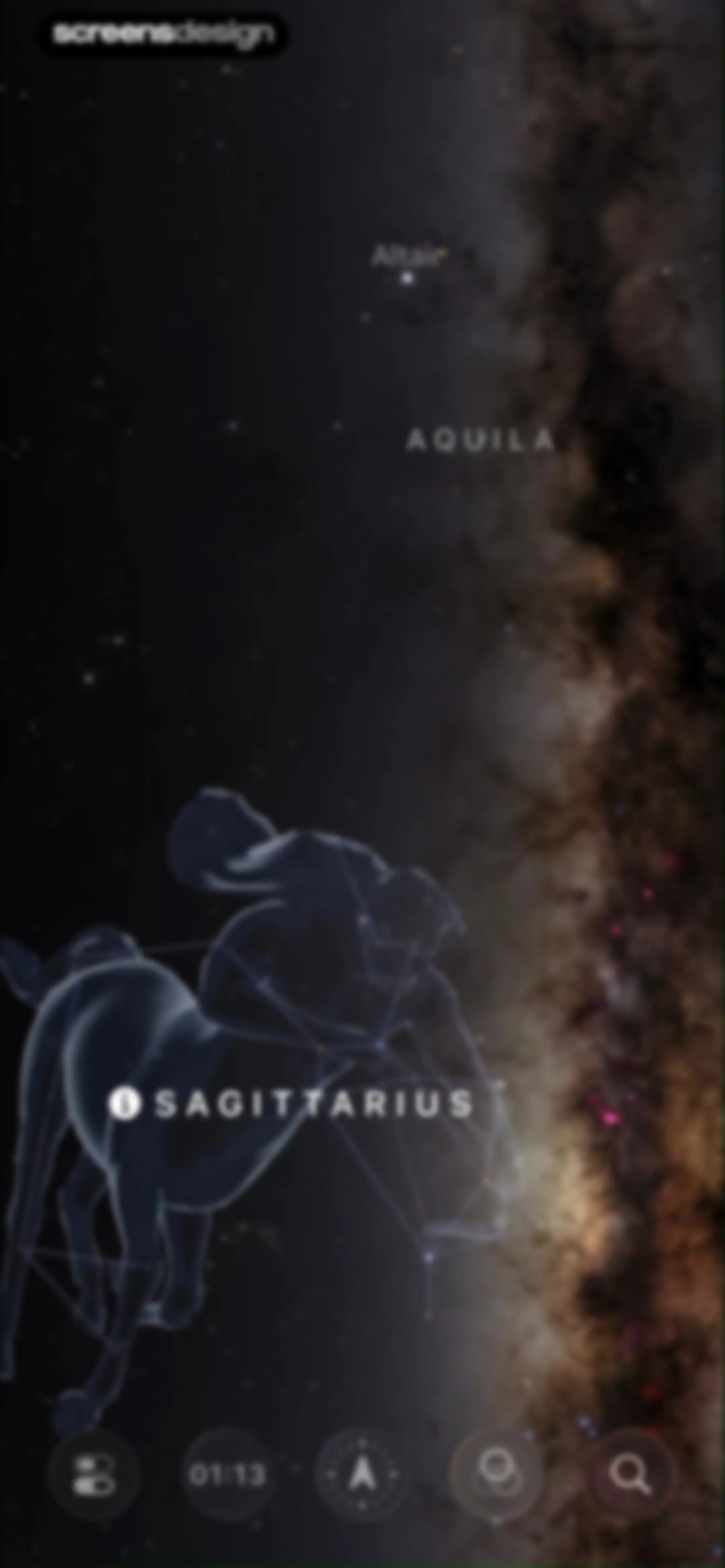 Sky Guide screen 33