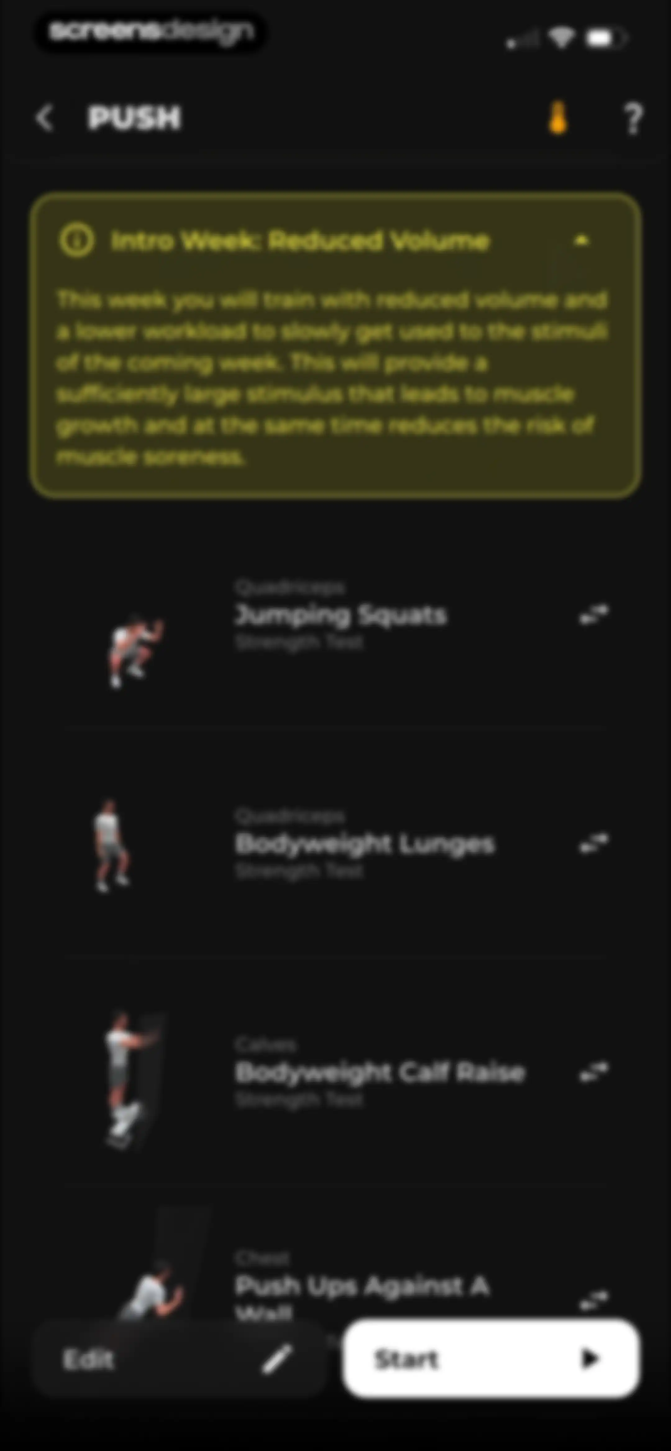 MCI - Personal Training AI screen 61