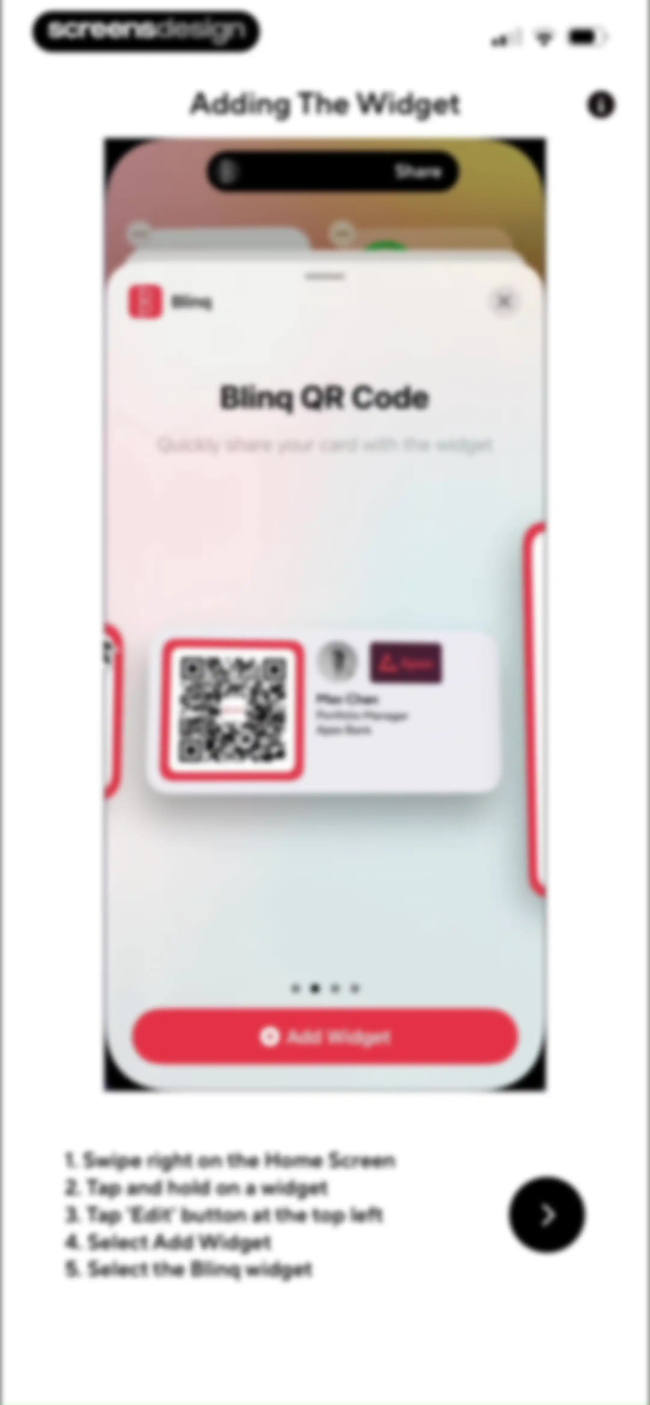 Blinq: Digital Business Card screen 27