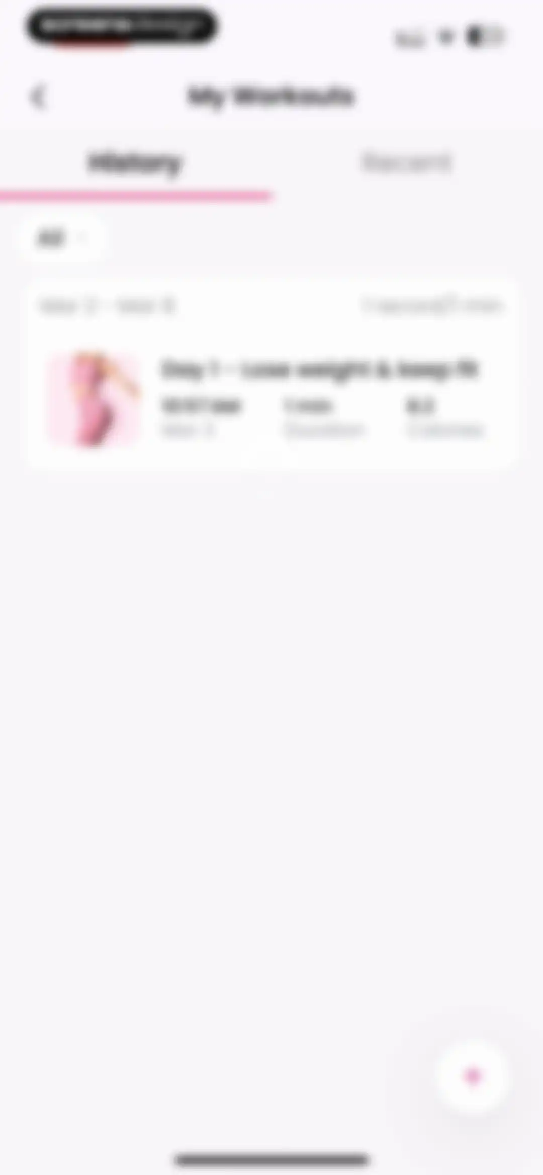 Lose Weight for Women at Home screen 156