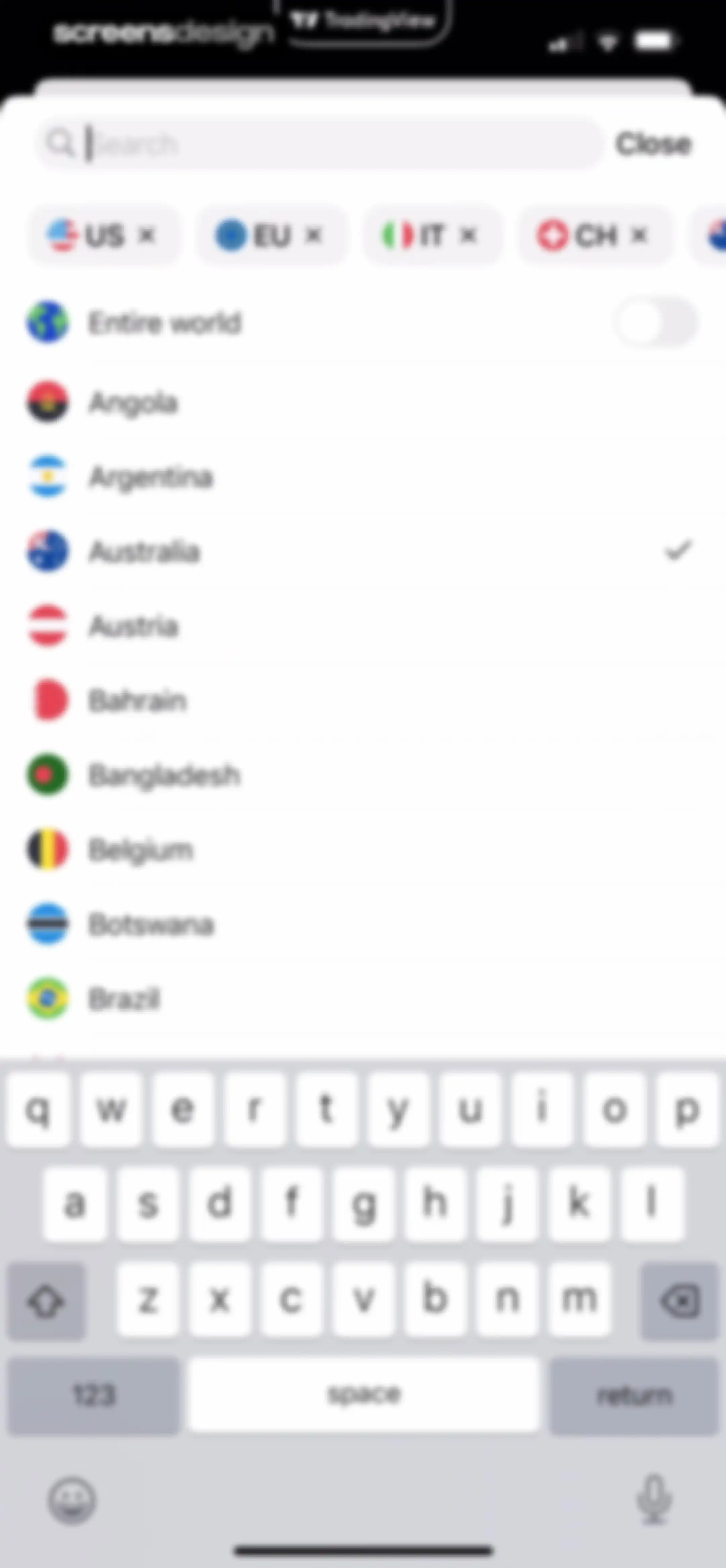 TradingView: Track All Markets screen 194