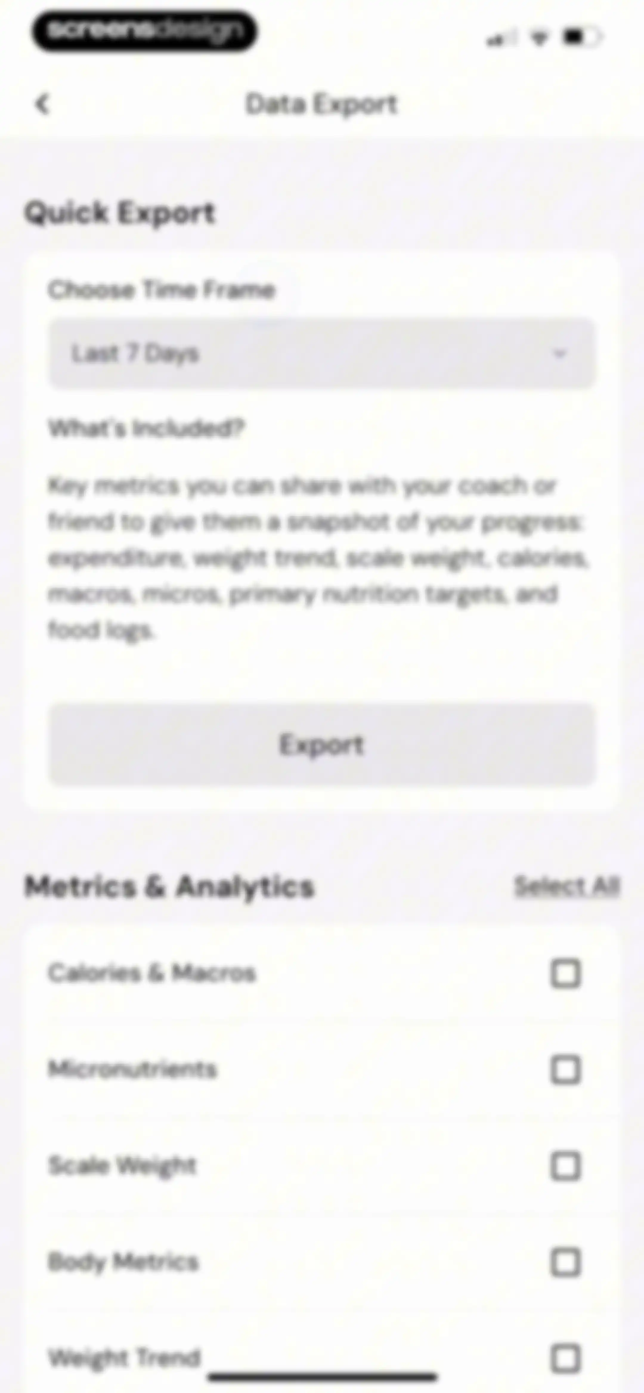 MacroFactor - Macro Tracker screen 299