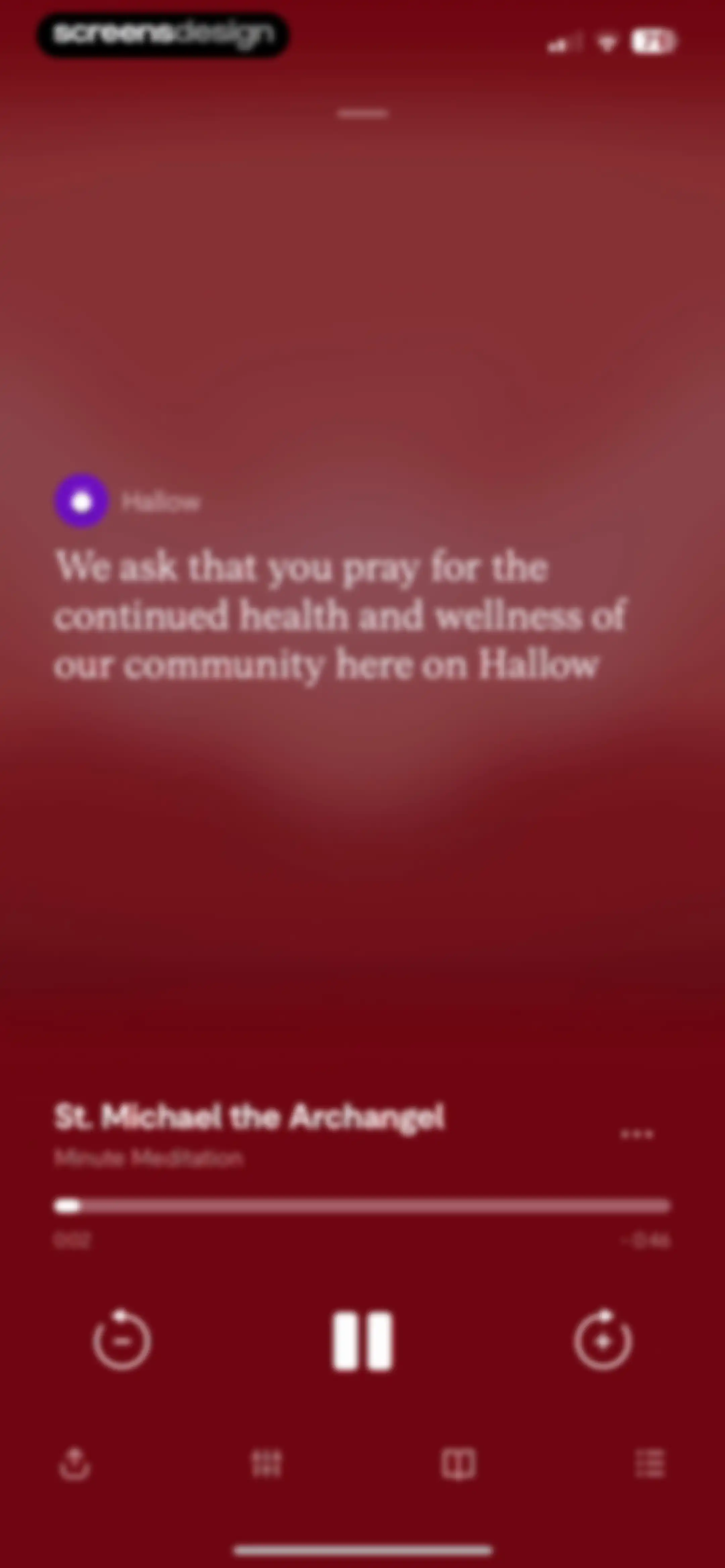 Hallow: Prayer & Meditation screen 154