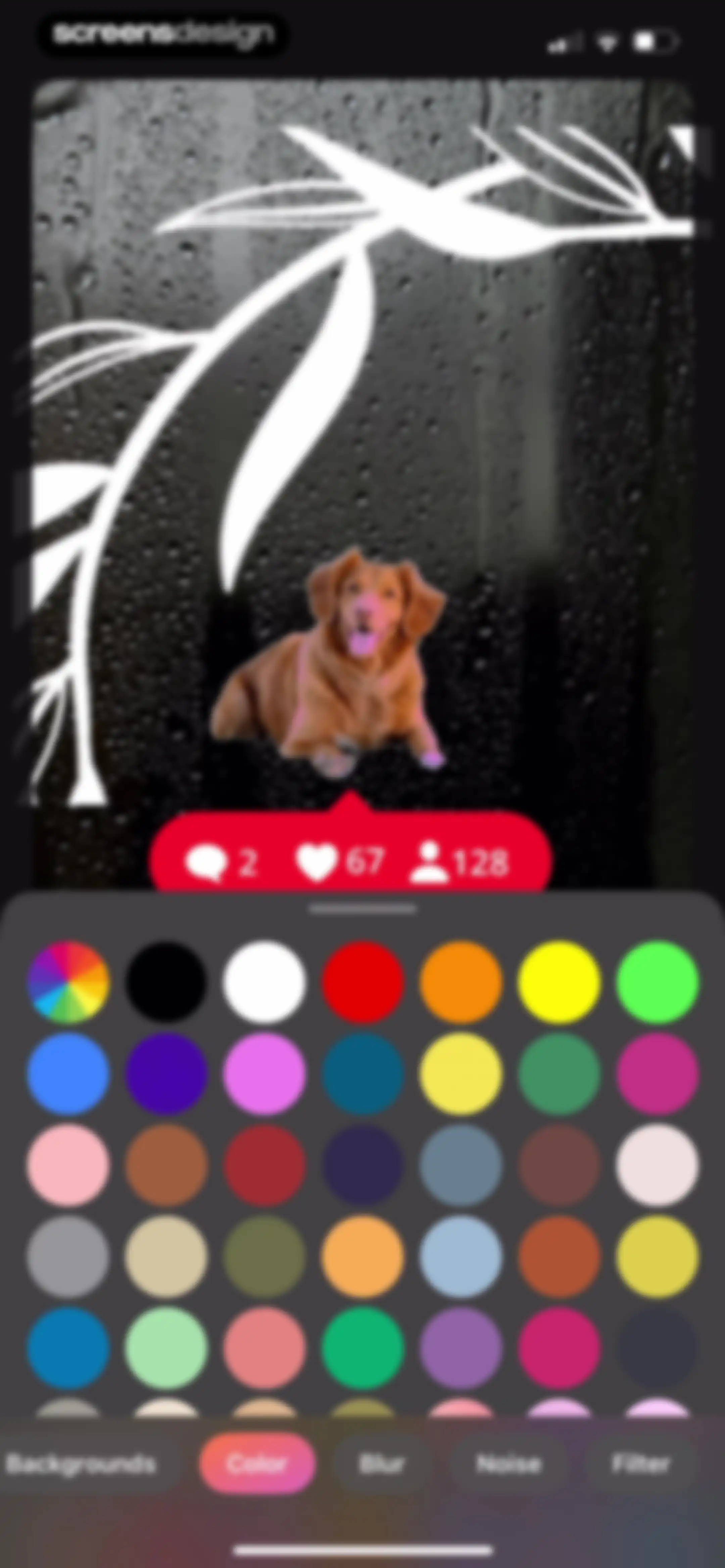 Leto: Font for Instagram Story screen 85