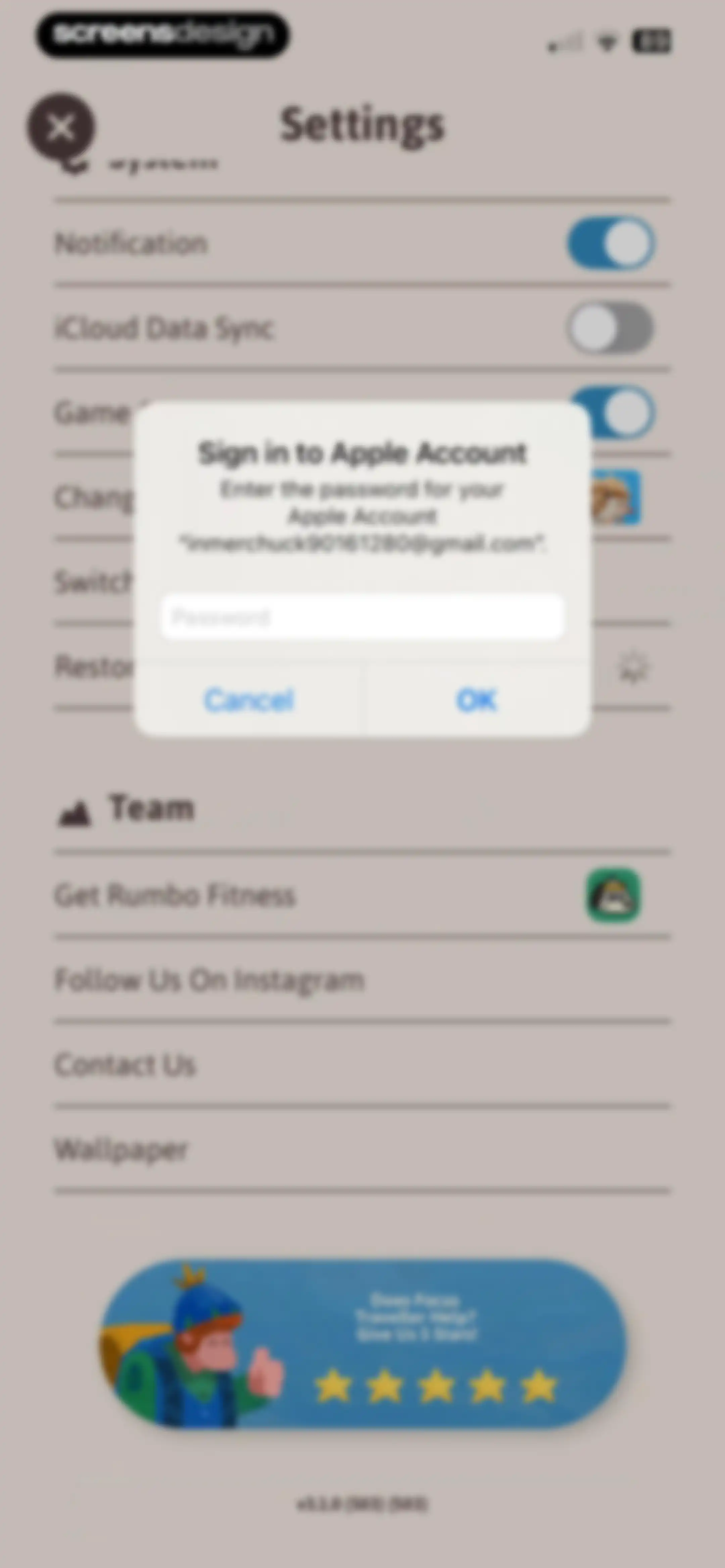 Focus Traveller - Flow Timer screen 96