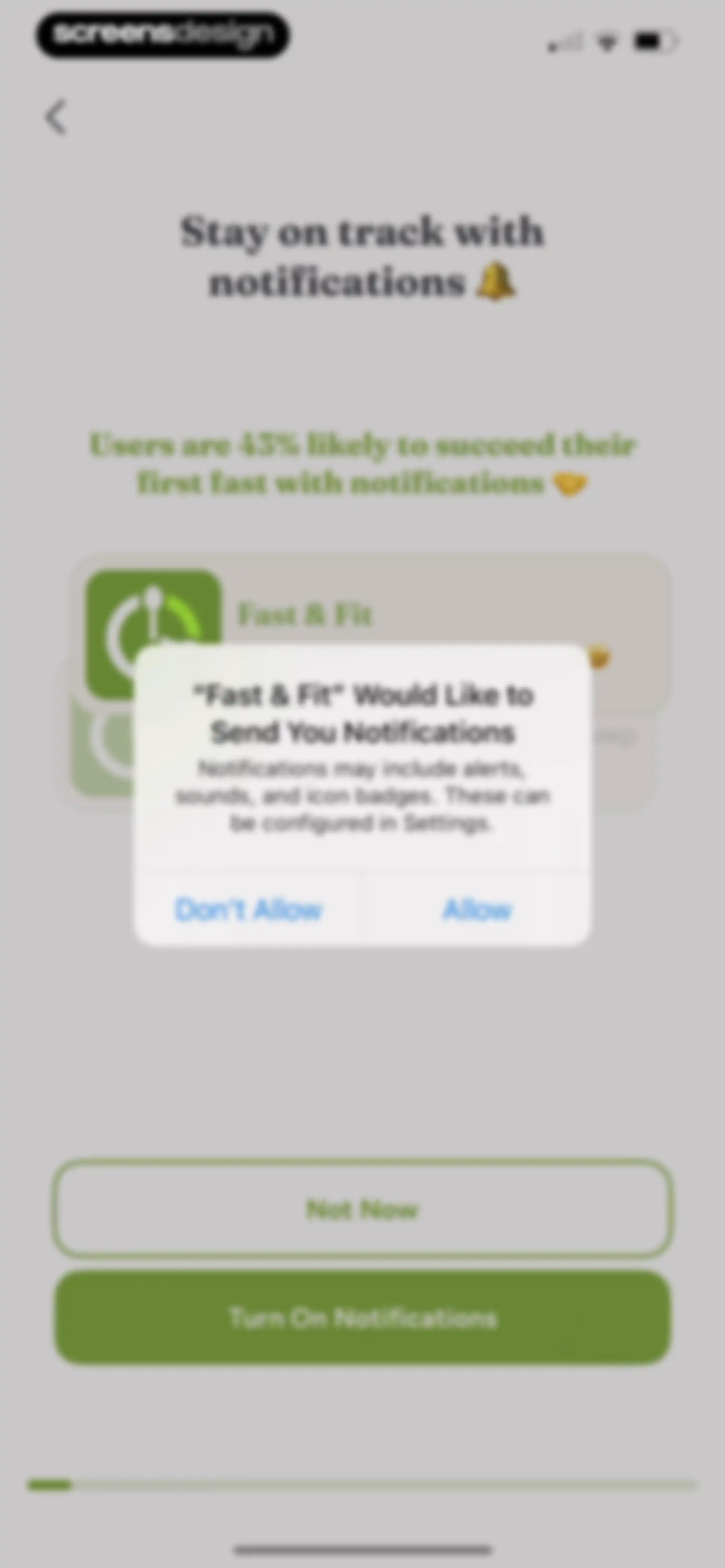 Fast & Fit: IF Fasting Counter screen 6