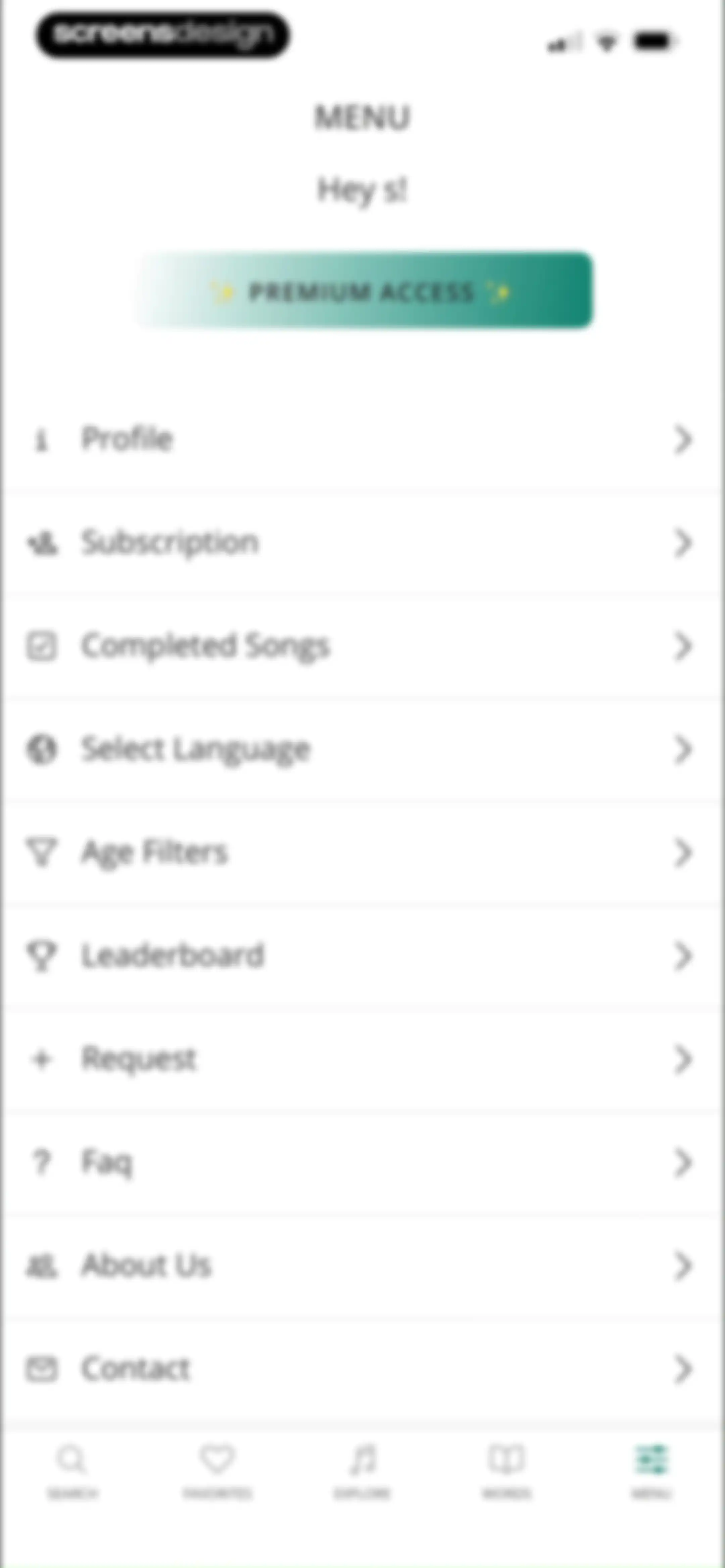 LyricFluent: Learn Languages screen 118