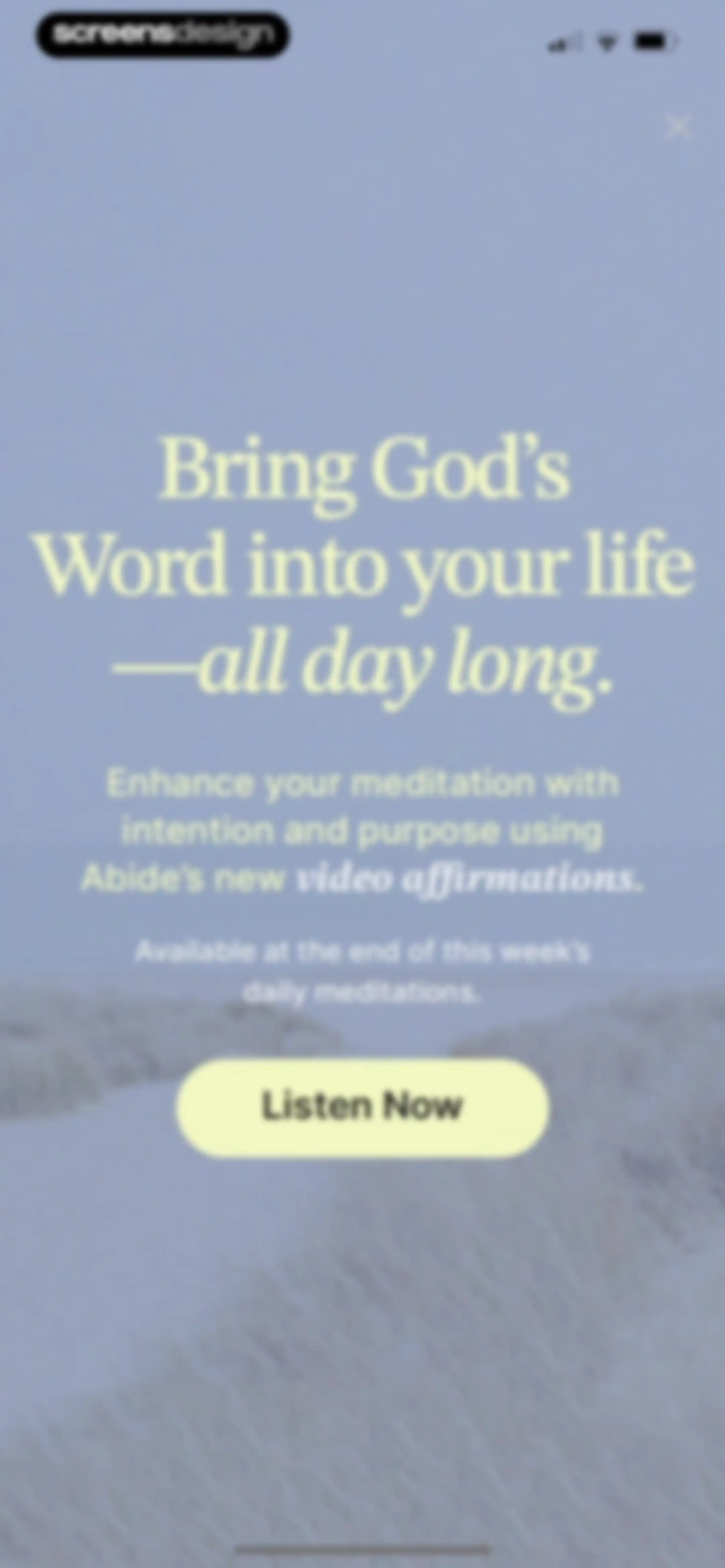 Abide: Bible Prayer Meditation screen 19