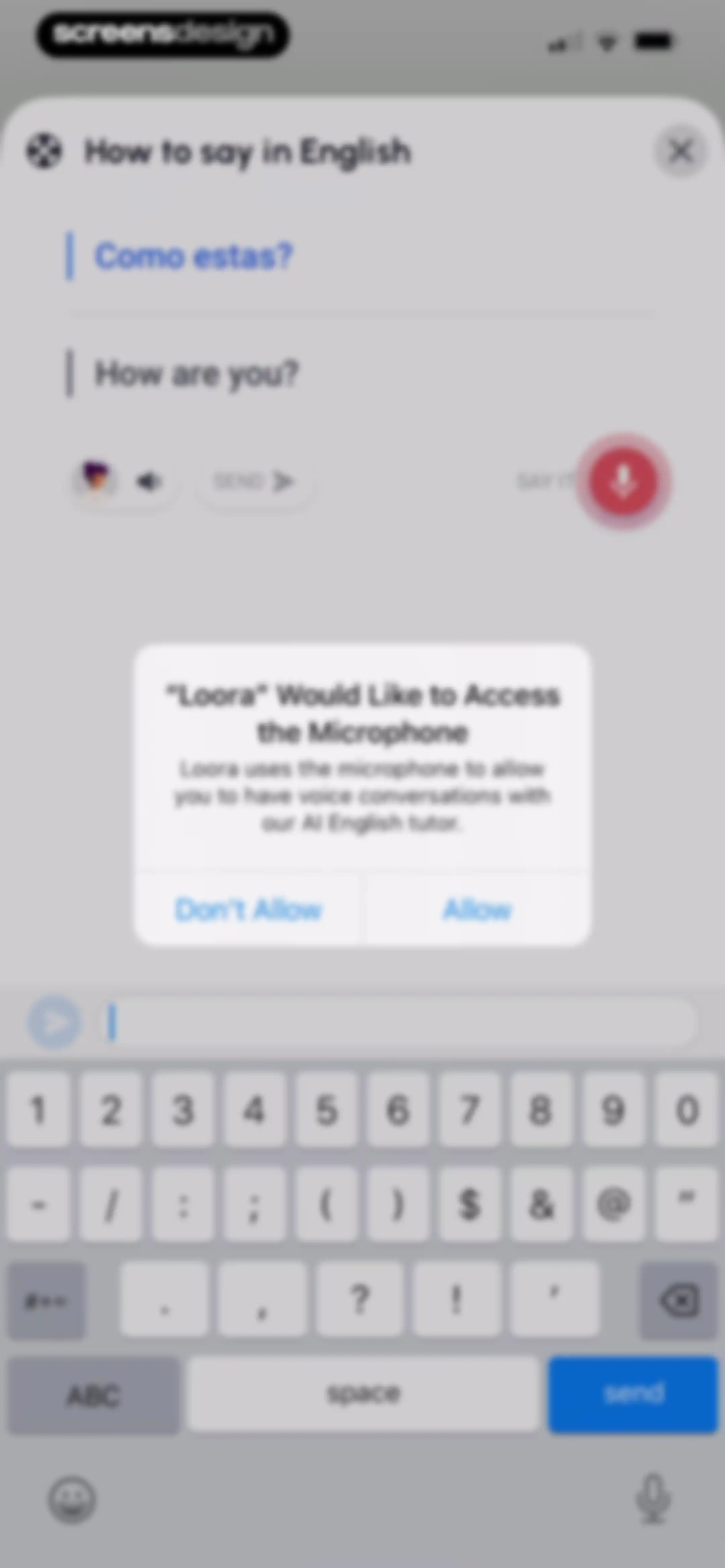 Speak English with Loora AI screen 47