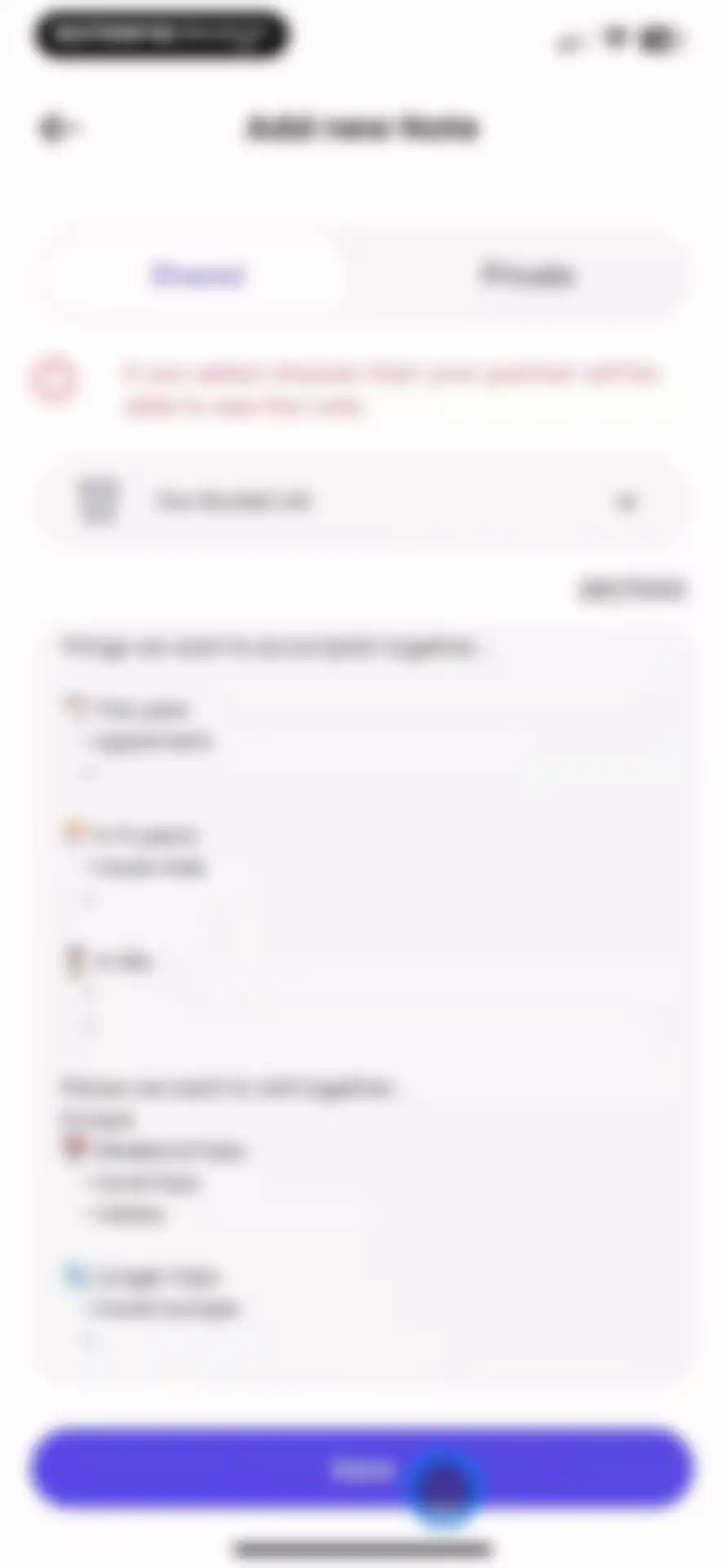 Official: Relationship Tracker screen 50
