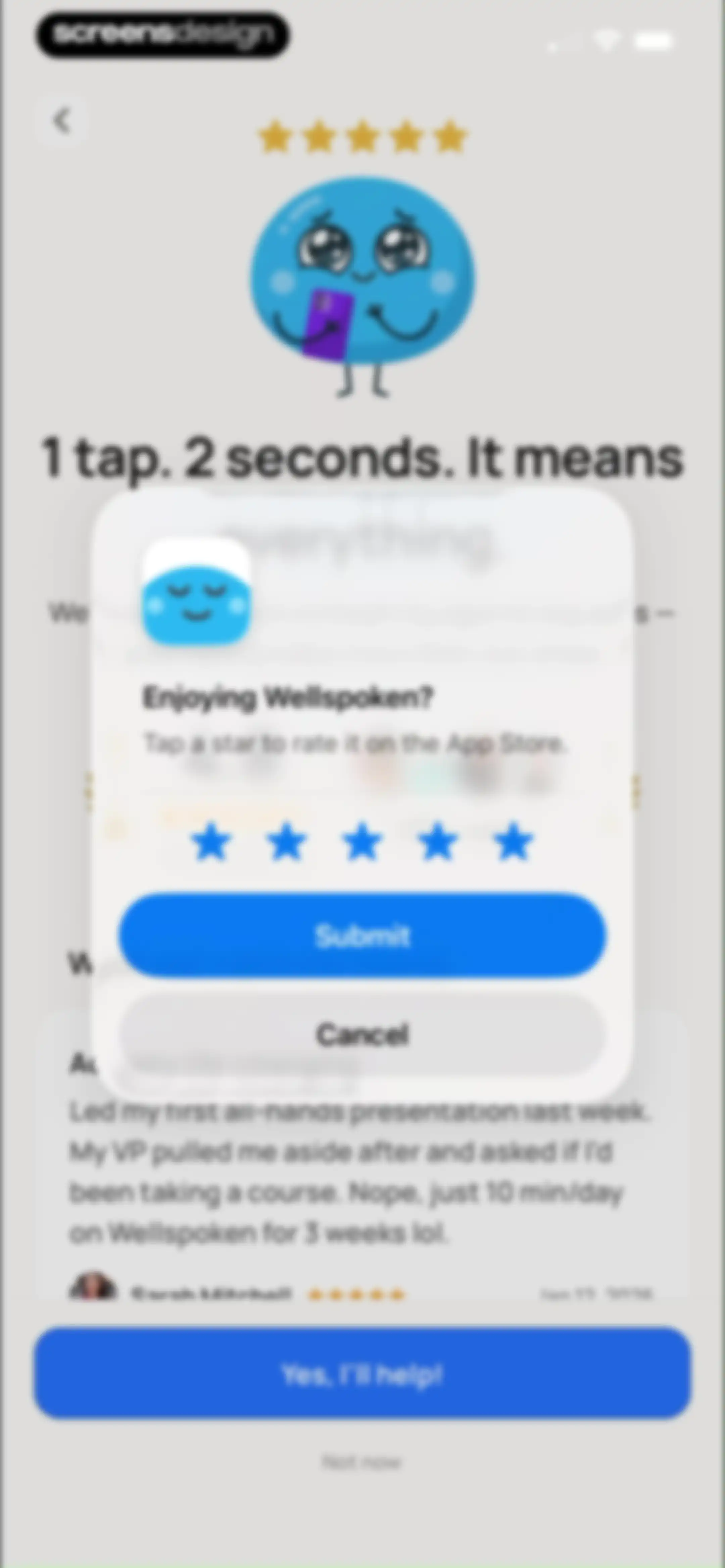 Wellspoken: Articulation Coach screen 41