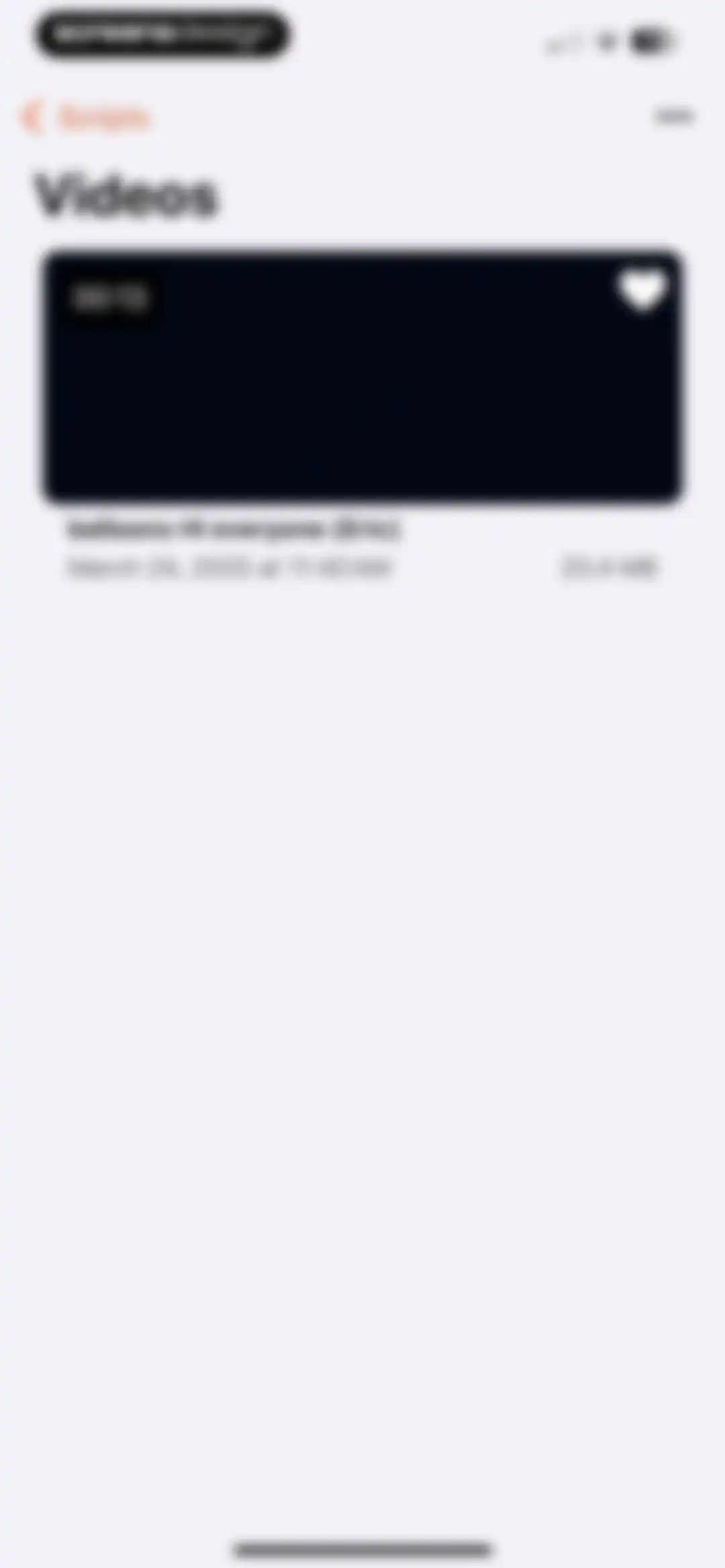 Teleprompter for Video screen 74