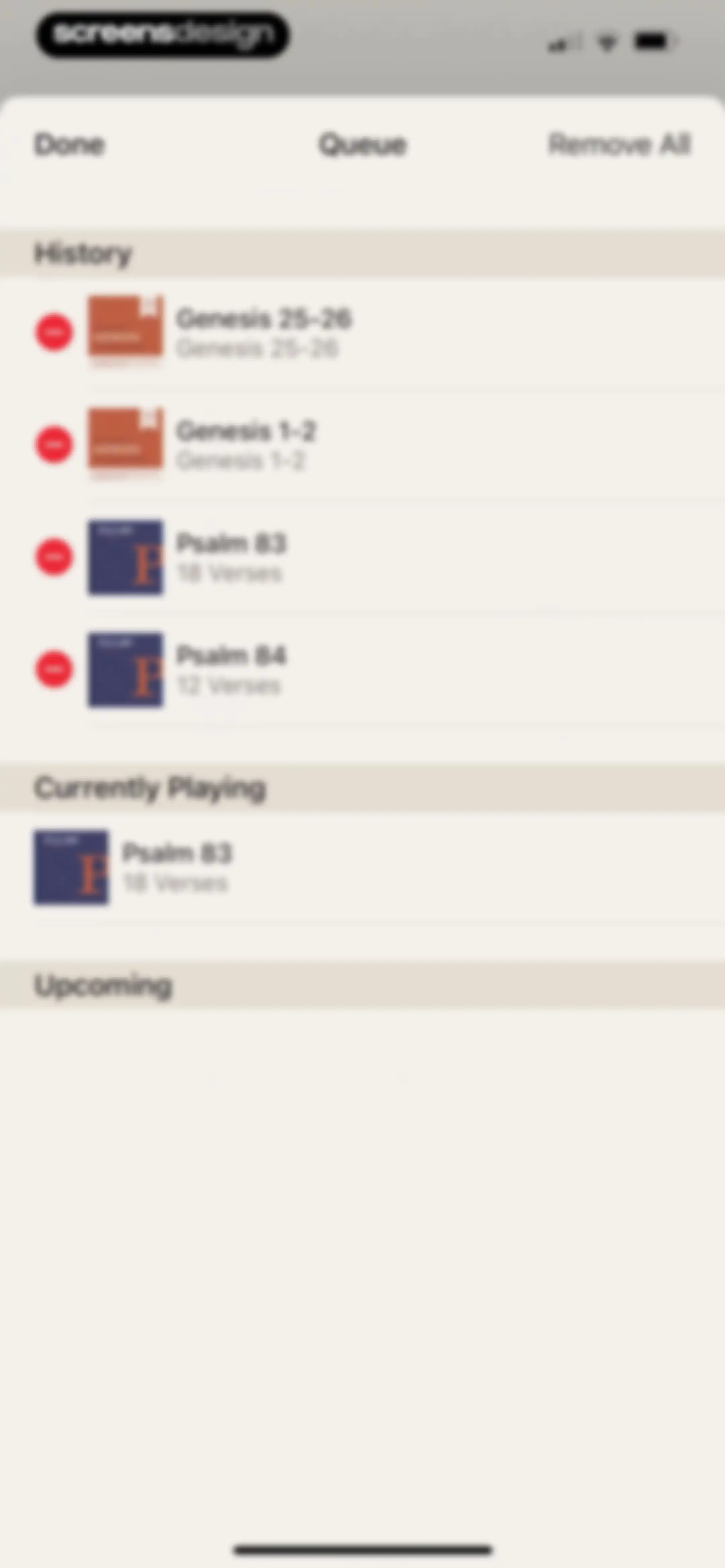 Dwell: Audio Bible screen 53