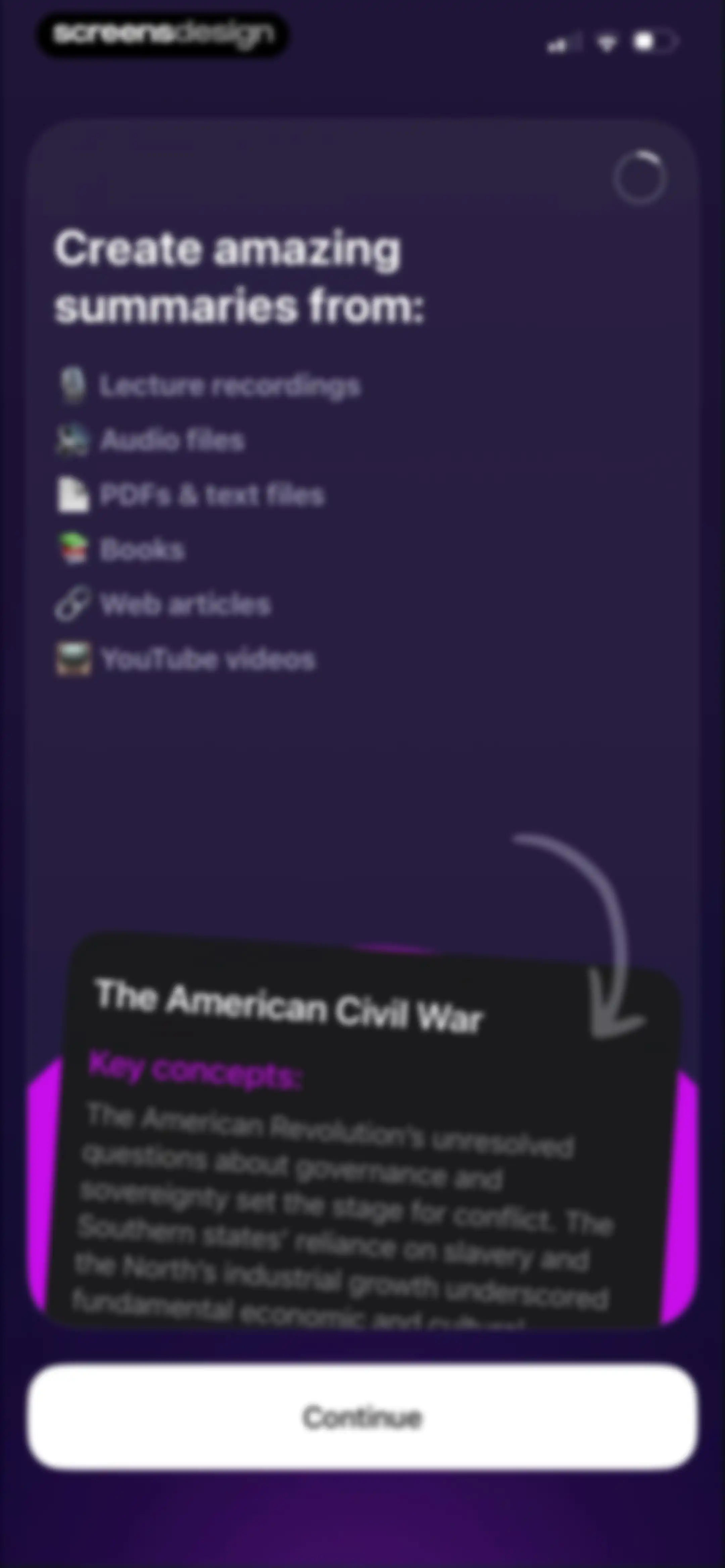 Kiwi AI - Notetaker screen 2