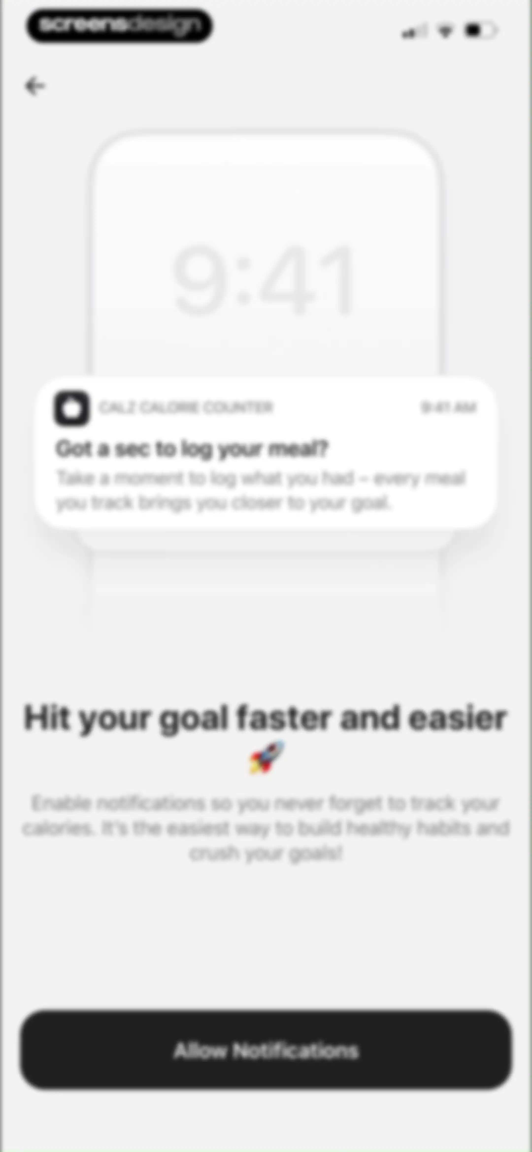 Calz - Calorie Counter AI screen 42