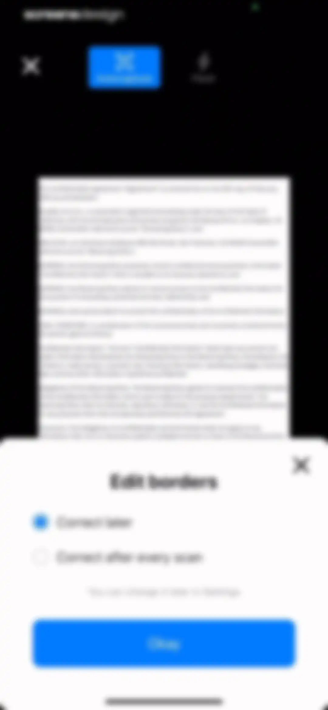 iScan - PDF & Document Scanner screen 12