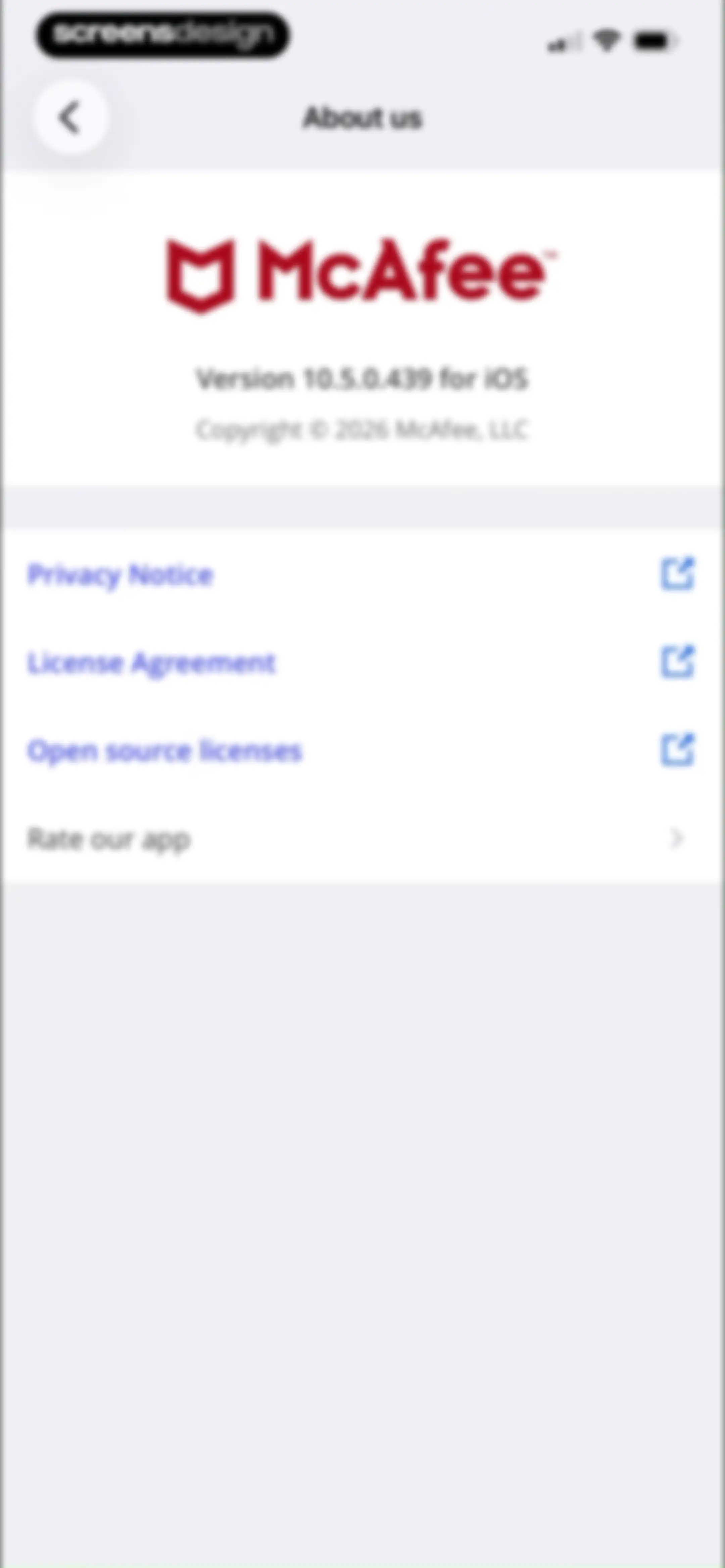 McAfee: Stay Secure & Private screen 20
