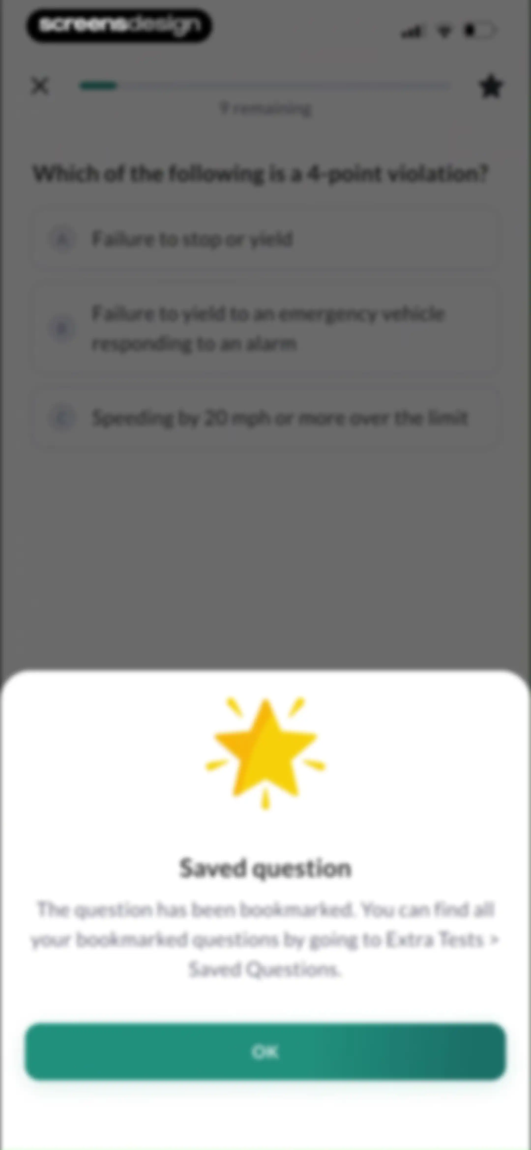 Zutobi: Permit & Driving Prep screen 66