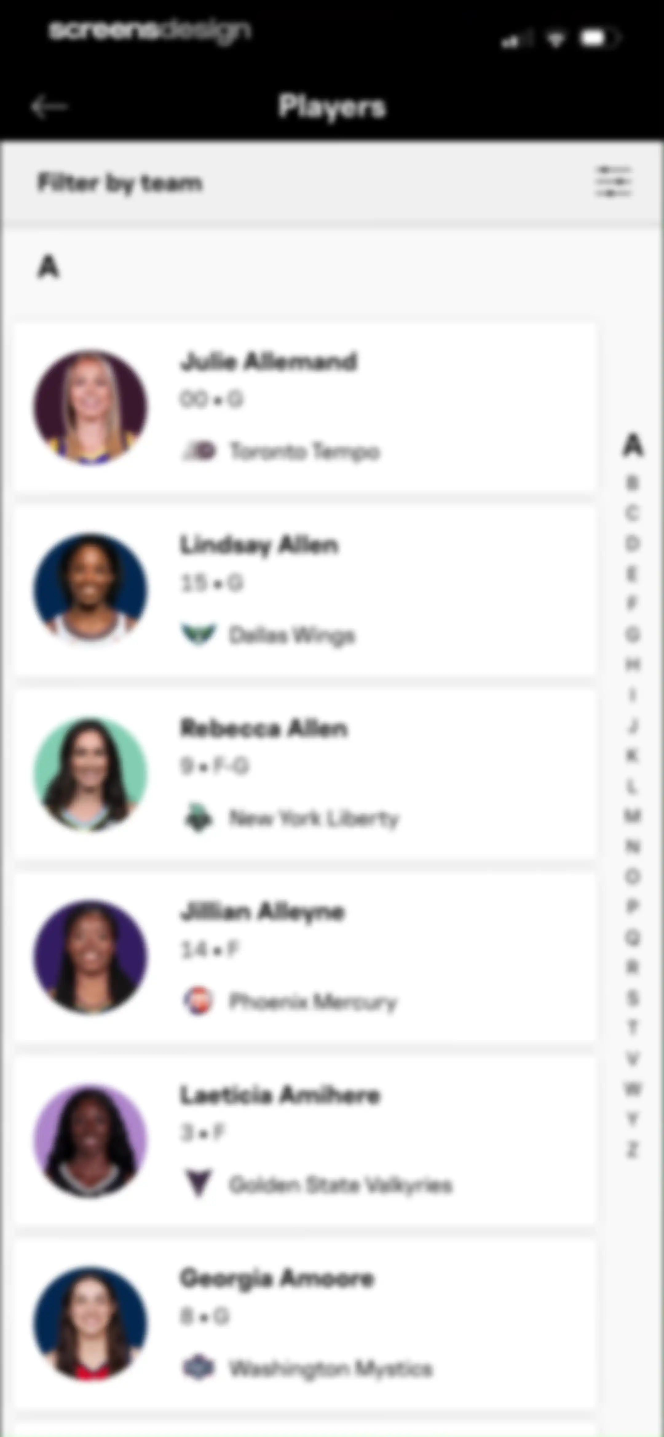 WNBA: Live Games & Scores screen 88