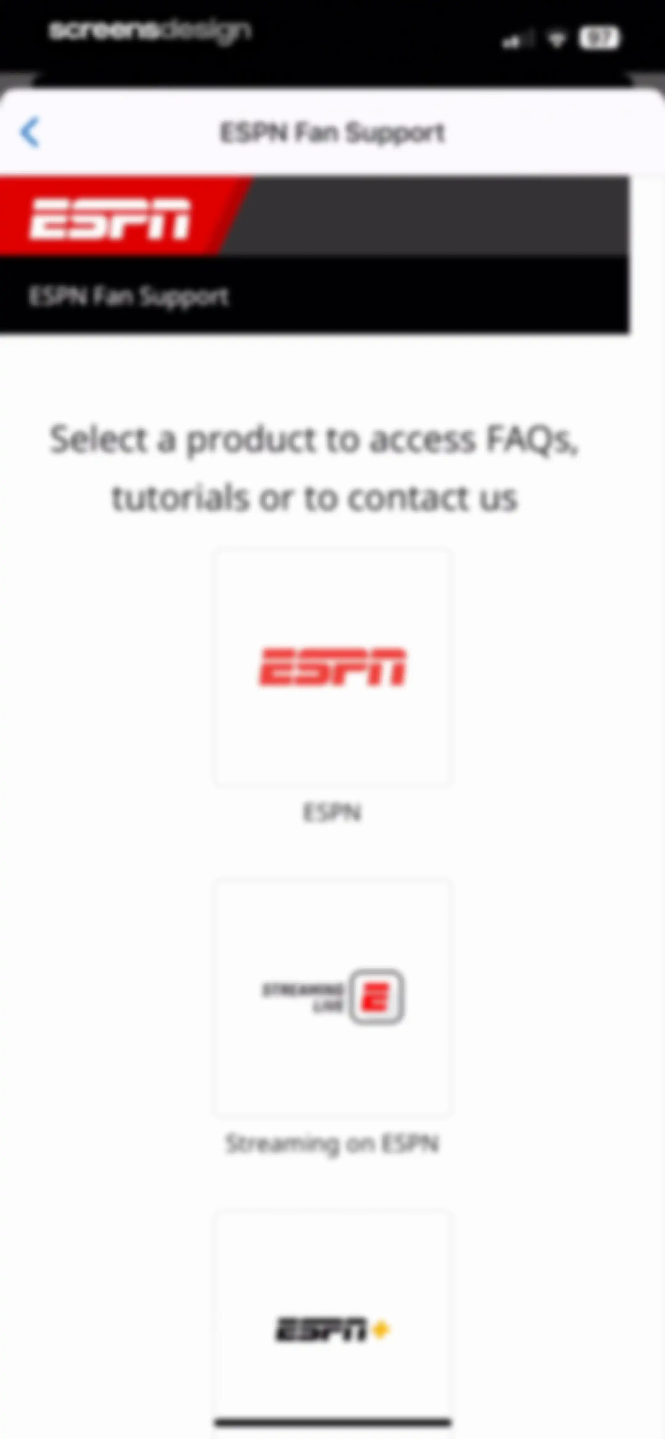 ESPN: Live Sports & Scores screen 127