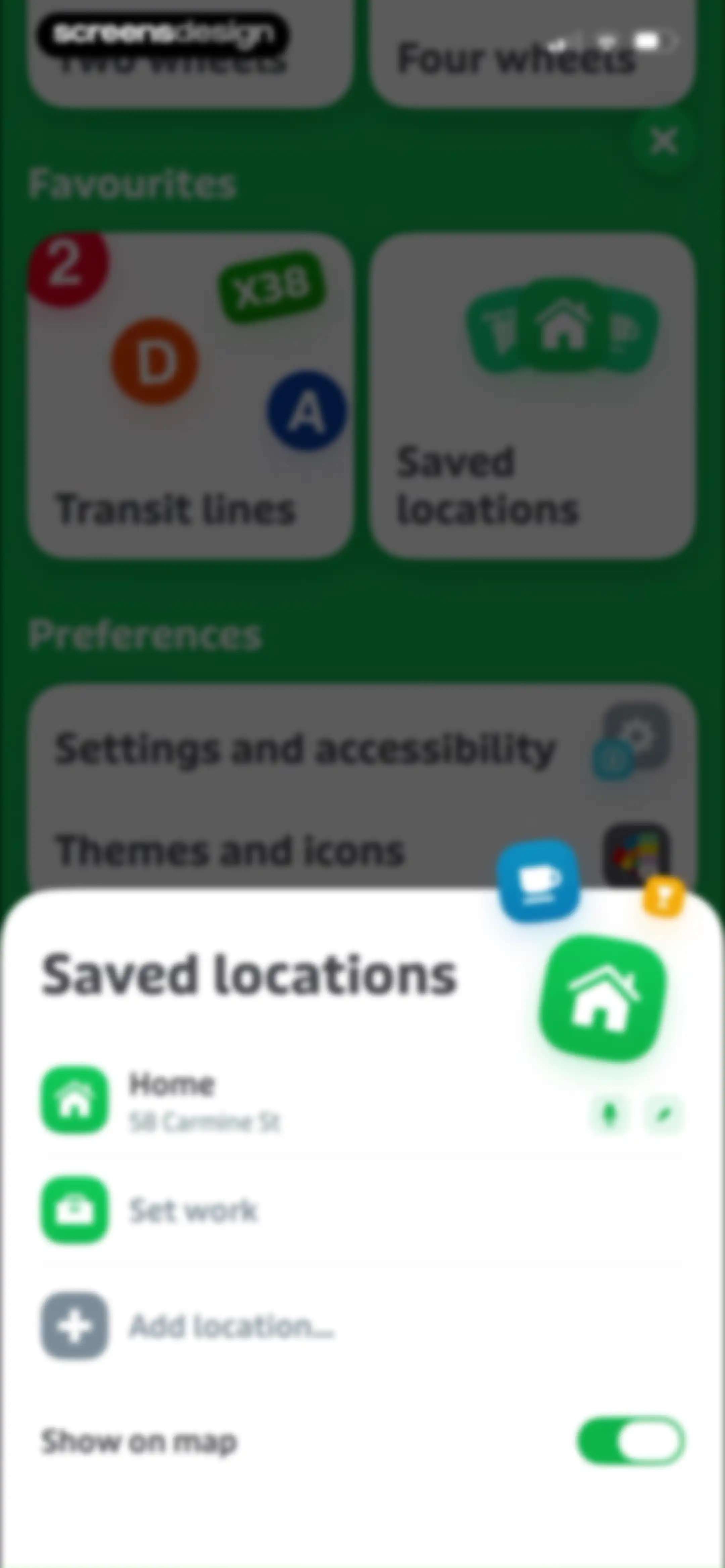 Transit • Subway & Bus Times screen 75
