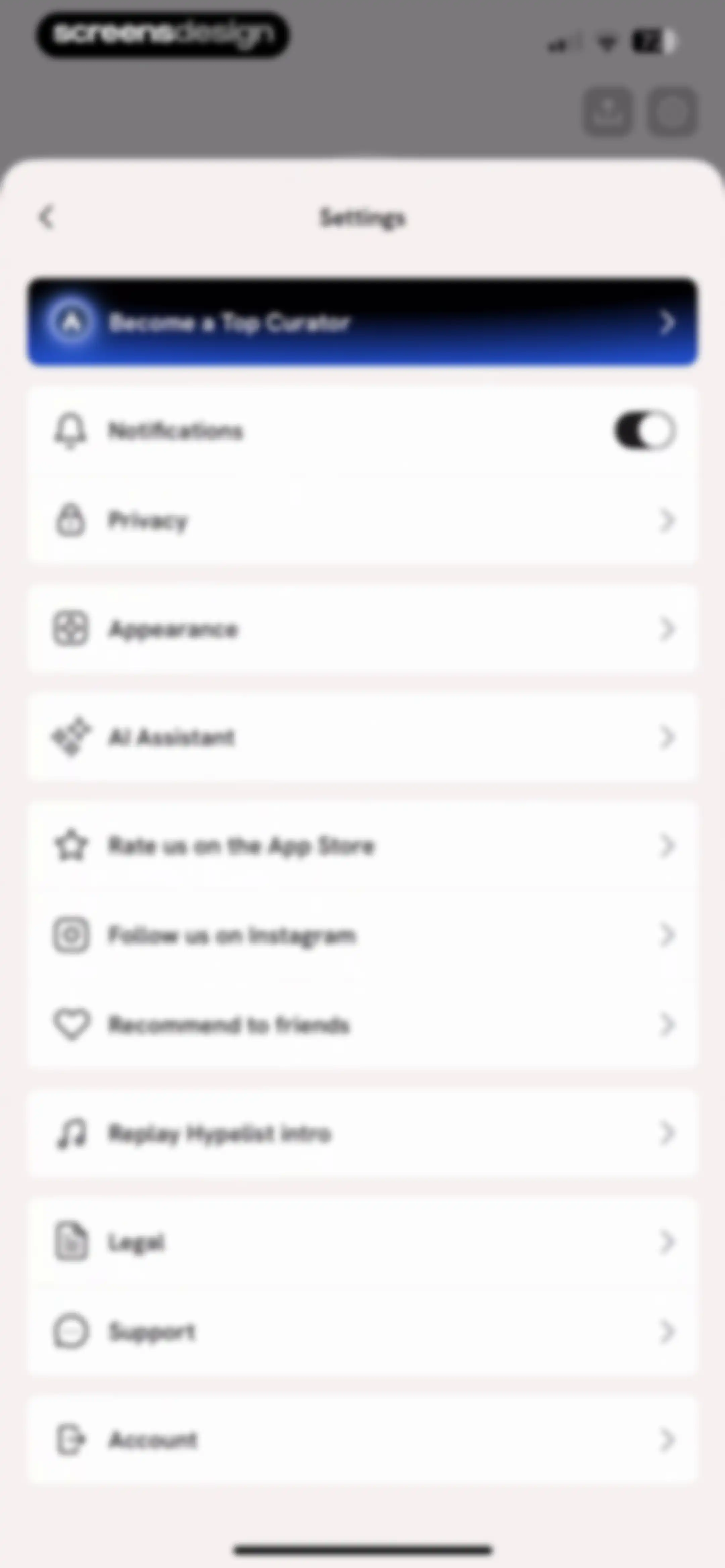 Hypelist: Create & Share Lists screen 163