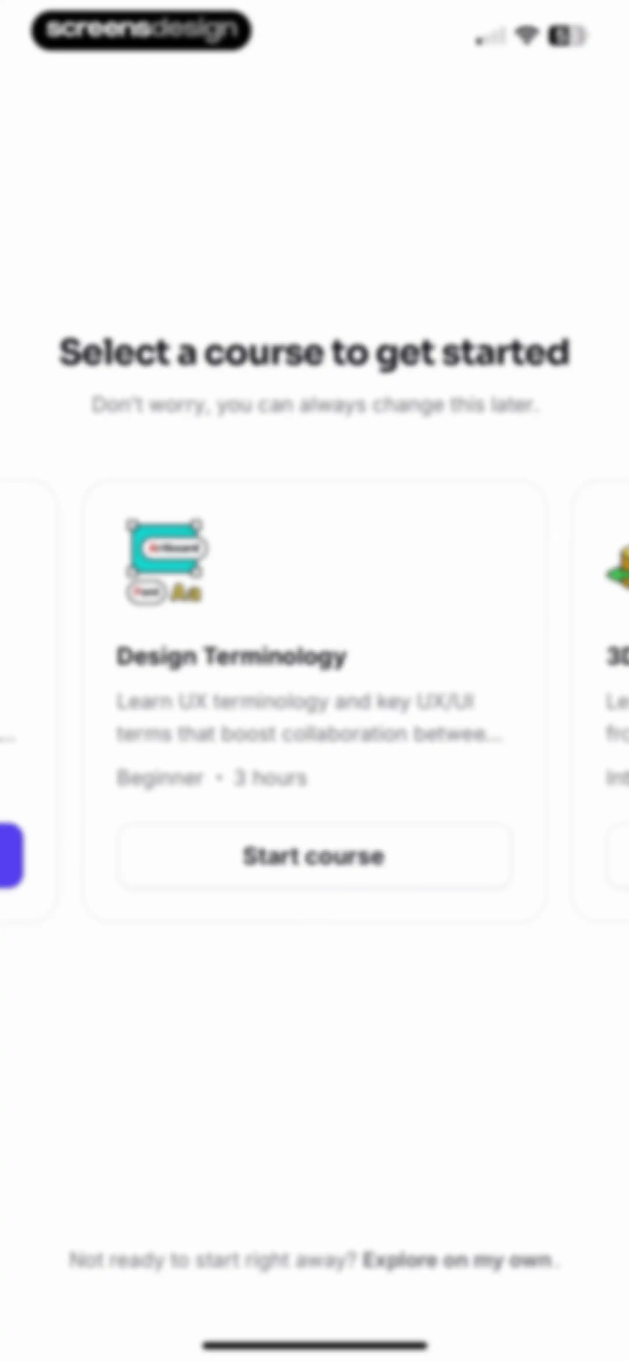 Uxcel: Learn UX & UI Design screen 16