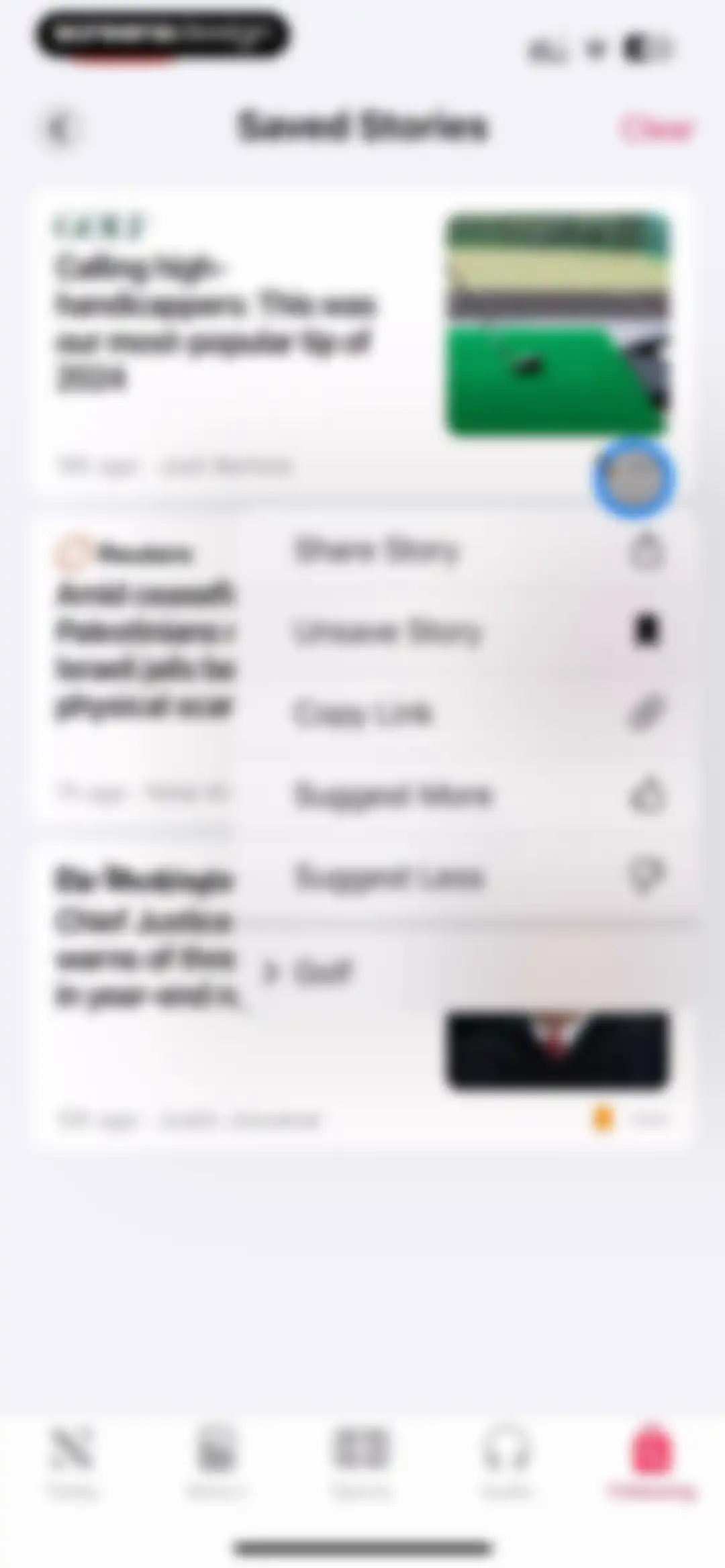 Apple News screen 133