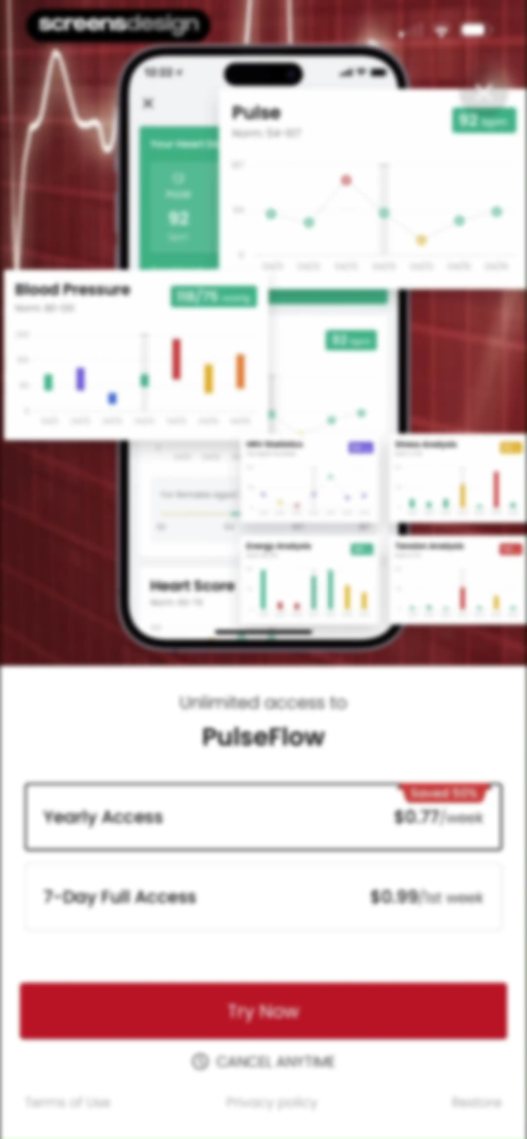 PulseFlow-Heart Rate Monitor screen 18