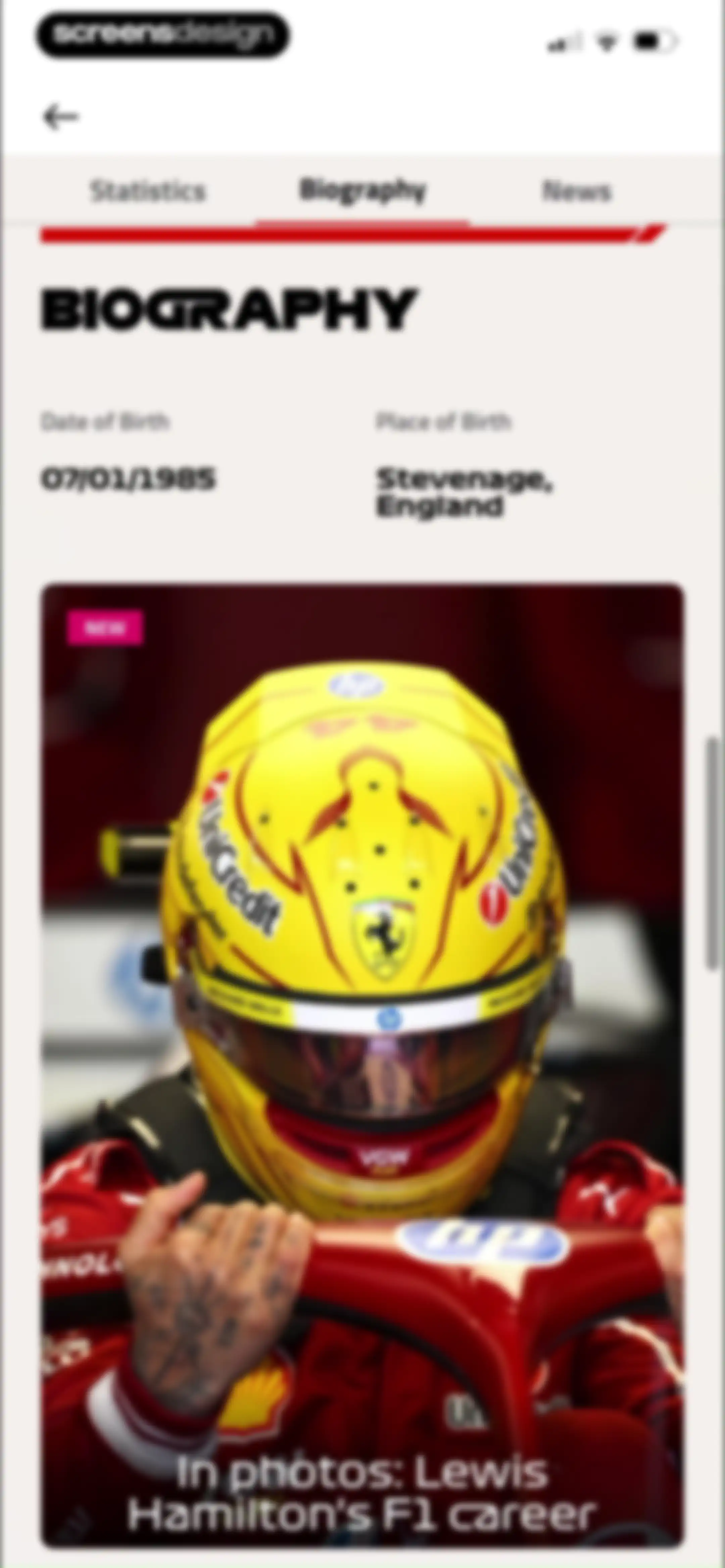 Formula 1® screen 65