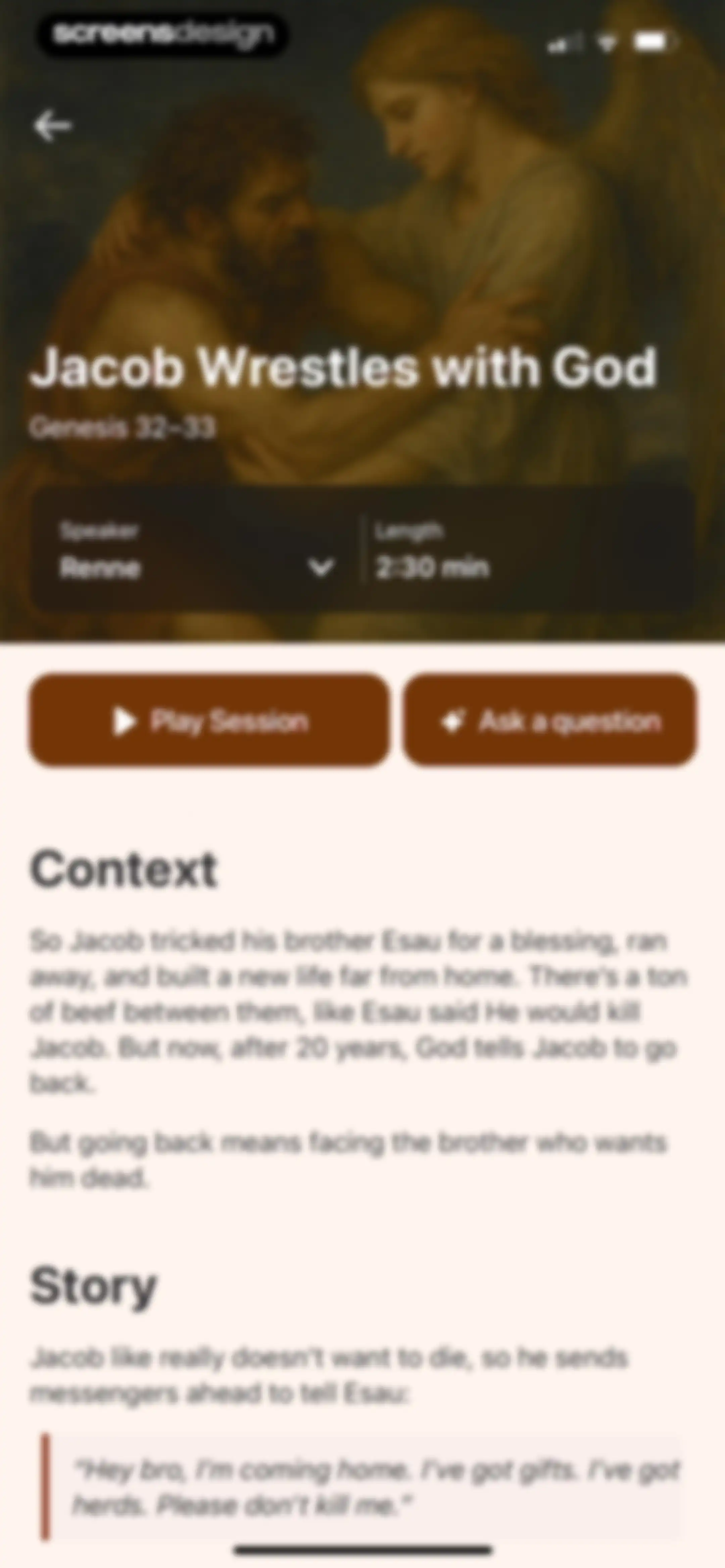 Bible Bff-Modern Bible Stories screen 35