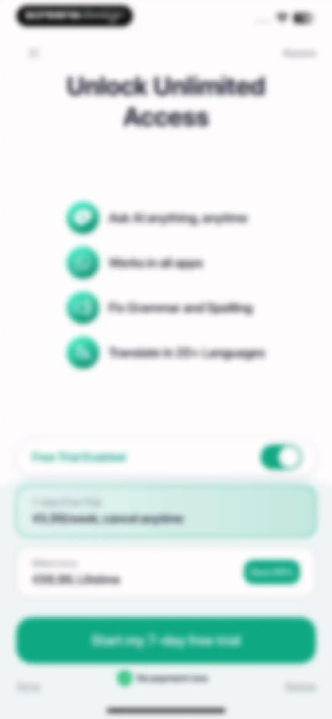 TypeAI: AI Keyboard & Writer screen 7