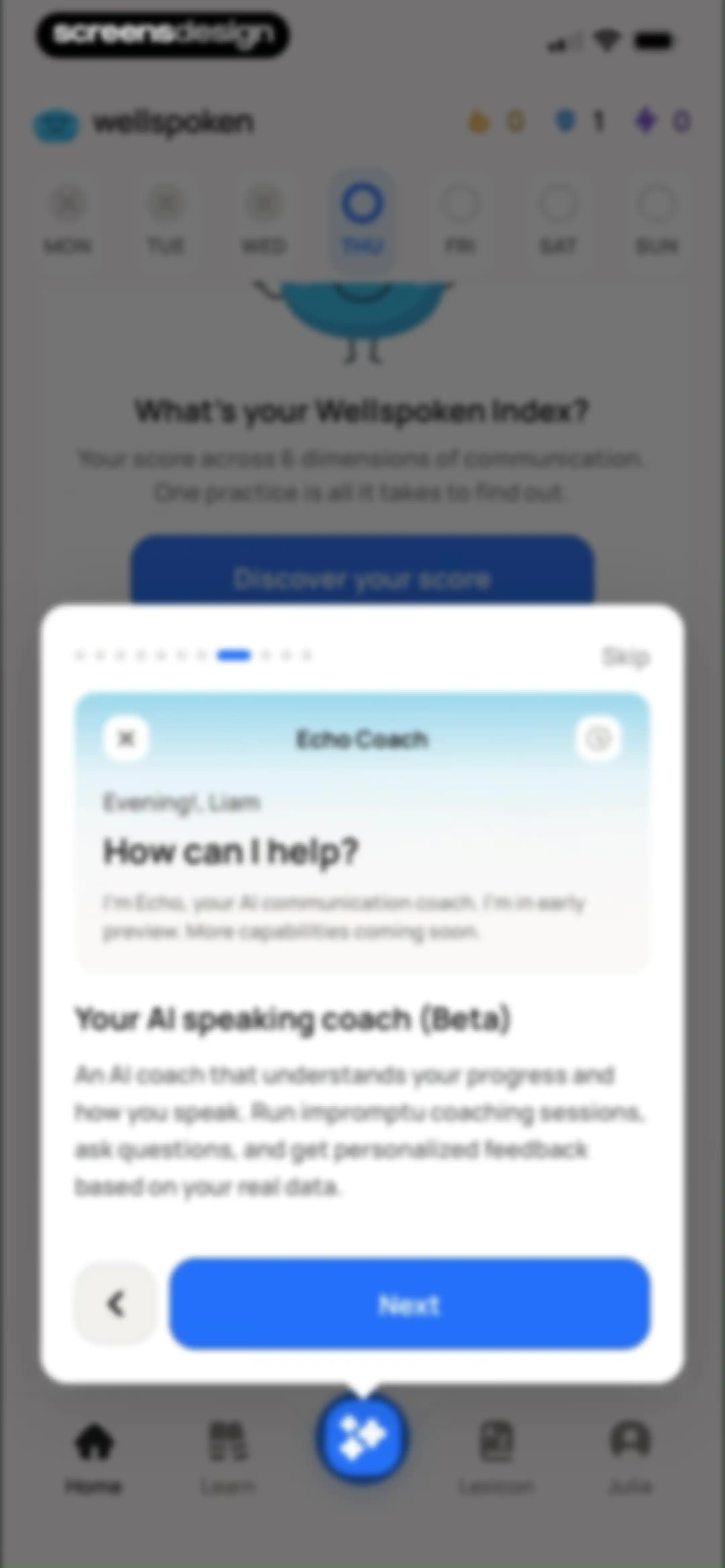 Wellspoken: Articulation Coach screen 65
