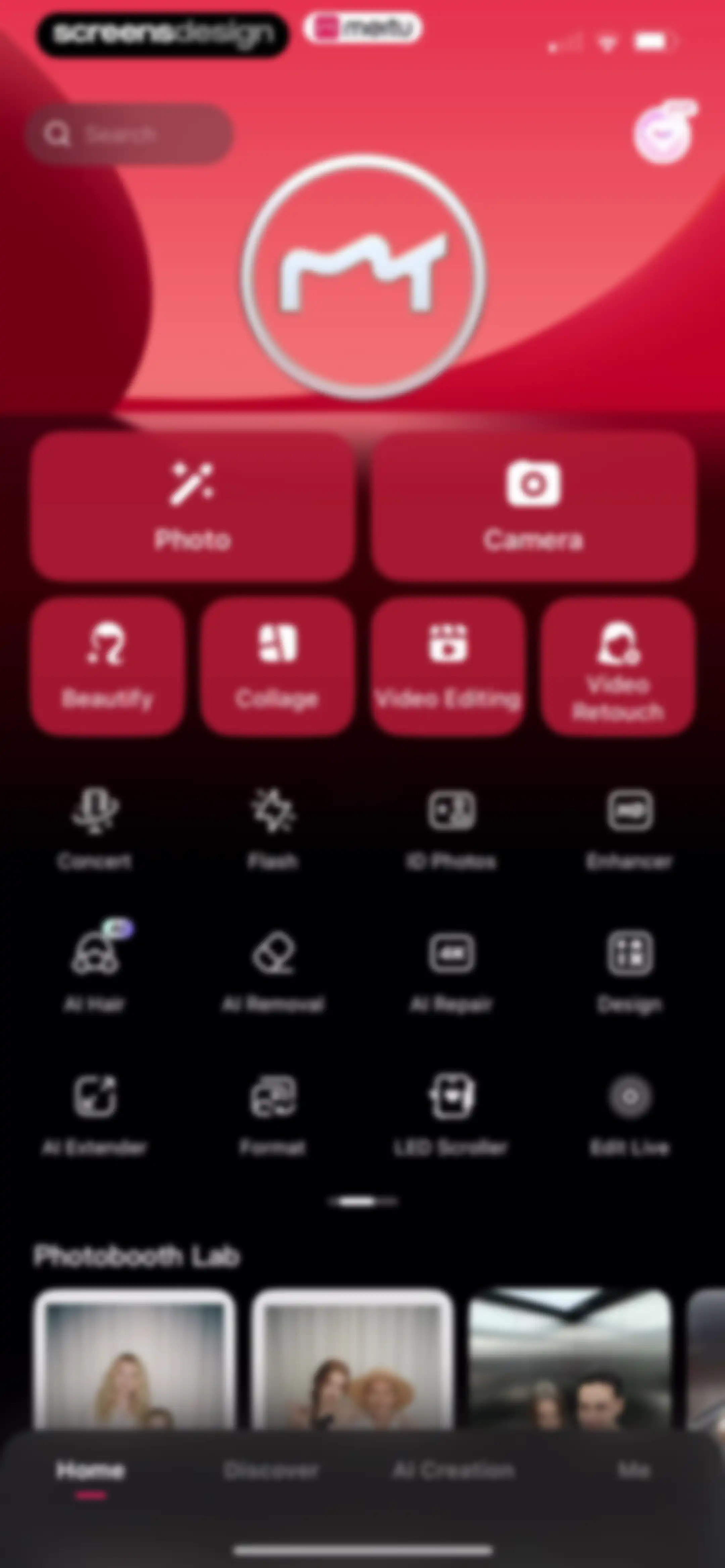Meitu AI Photo & Video Editor screen 125