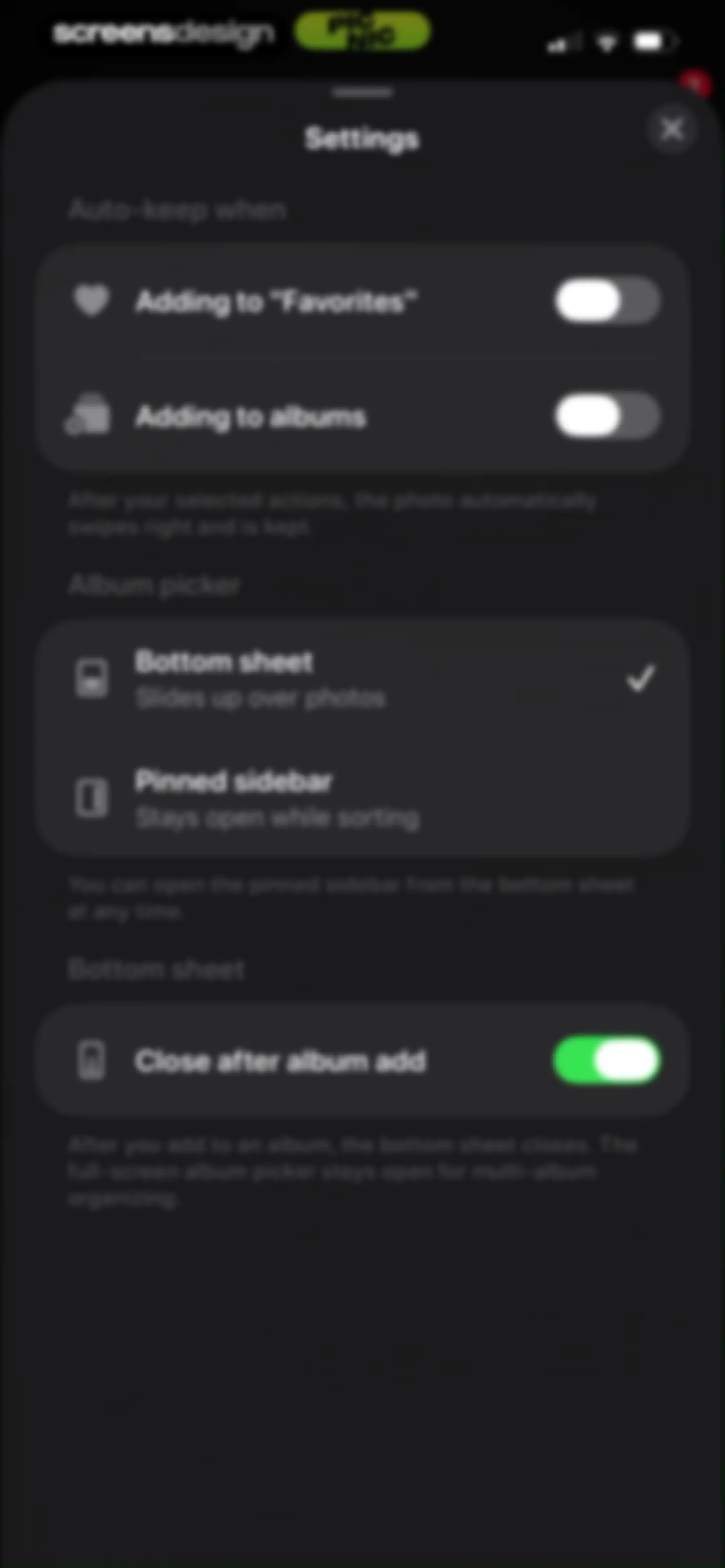 Photo Organizer: Picnic screen 29