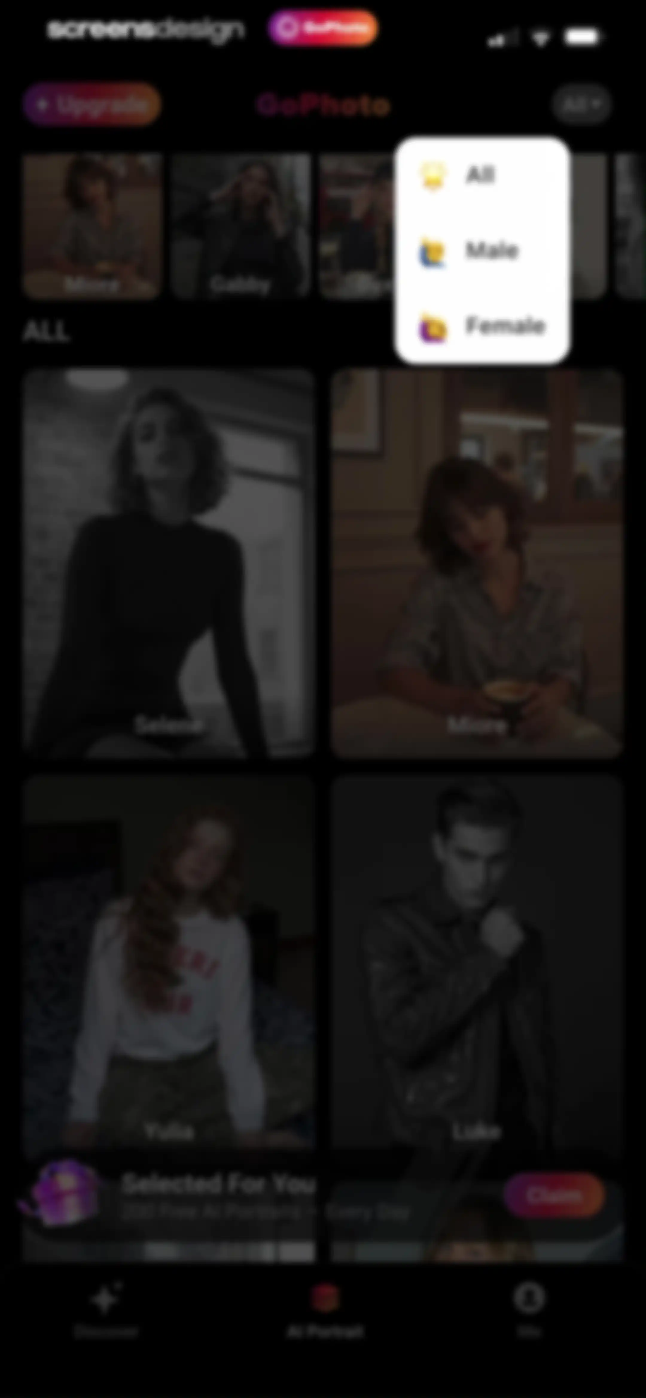 GoPhoto:AI Photo & Video Maker screen 47