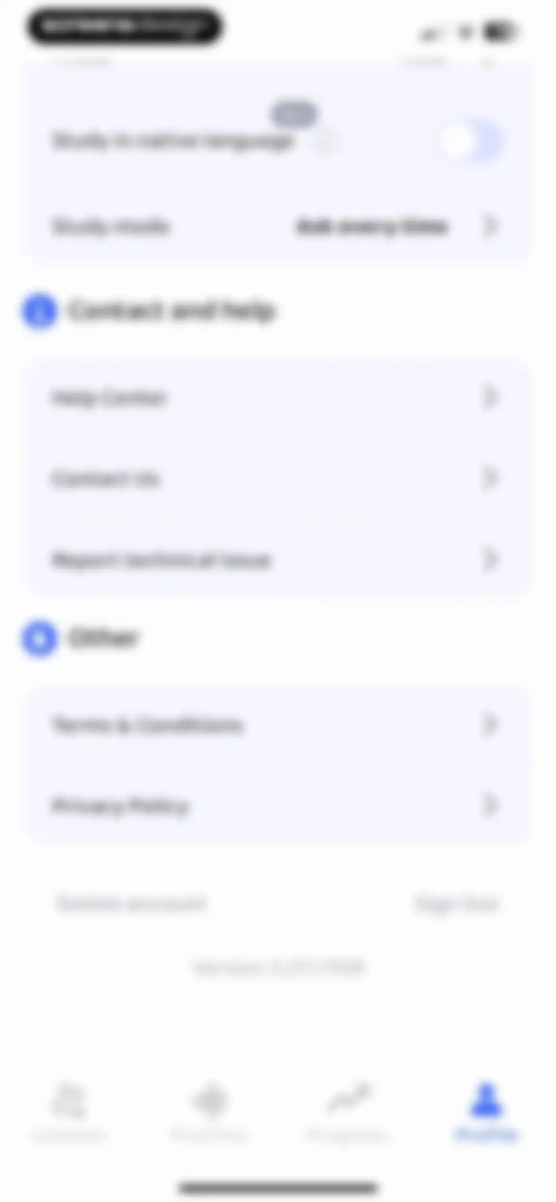 Praktika – AI Language Tutor screen 116