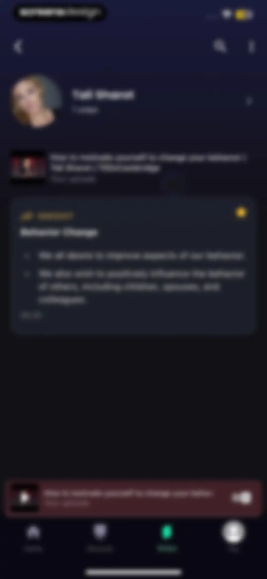 Snipd | AI Podcast Player screen 152