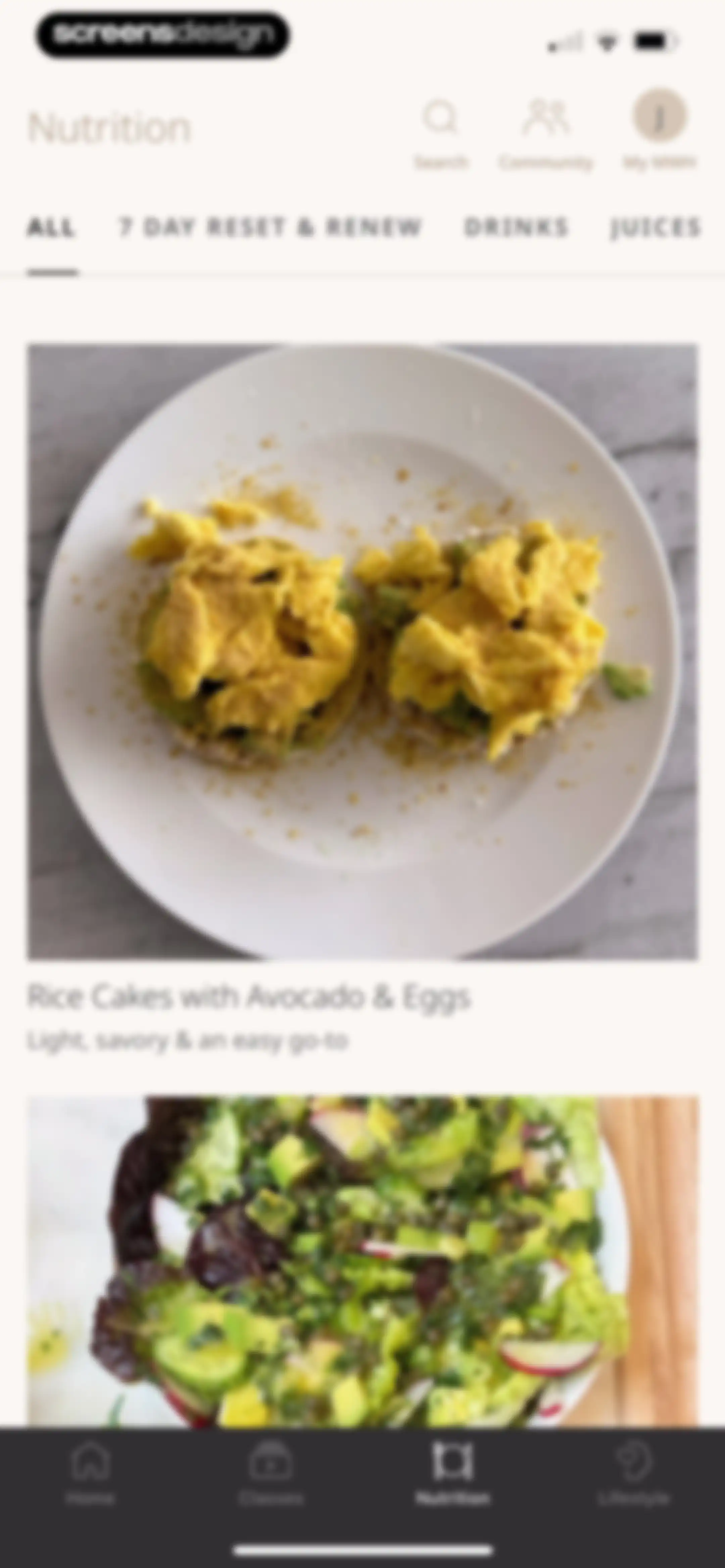 MWH: Fitness + Wellness screen 82