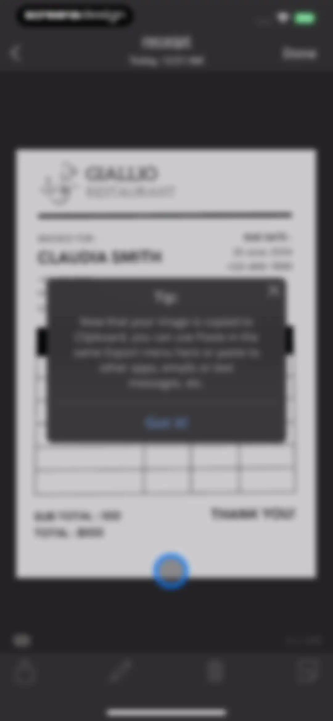 TurboScan™: document scanner screen 18