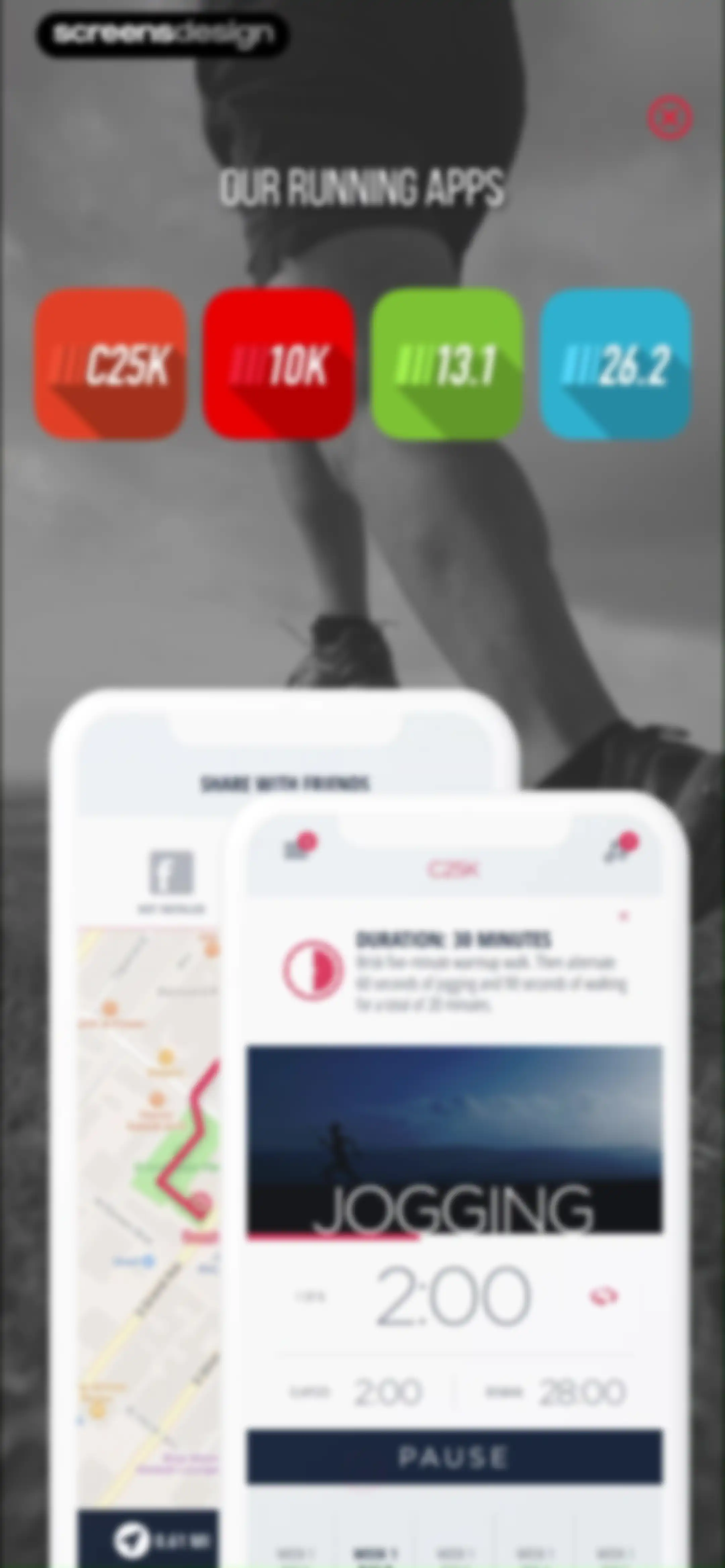 C25K® 5K Running Coach & Map screen 52