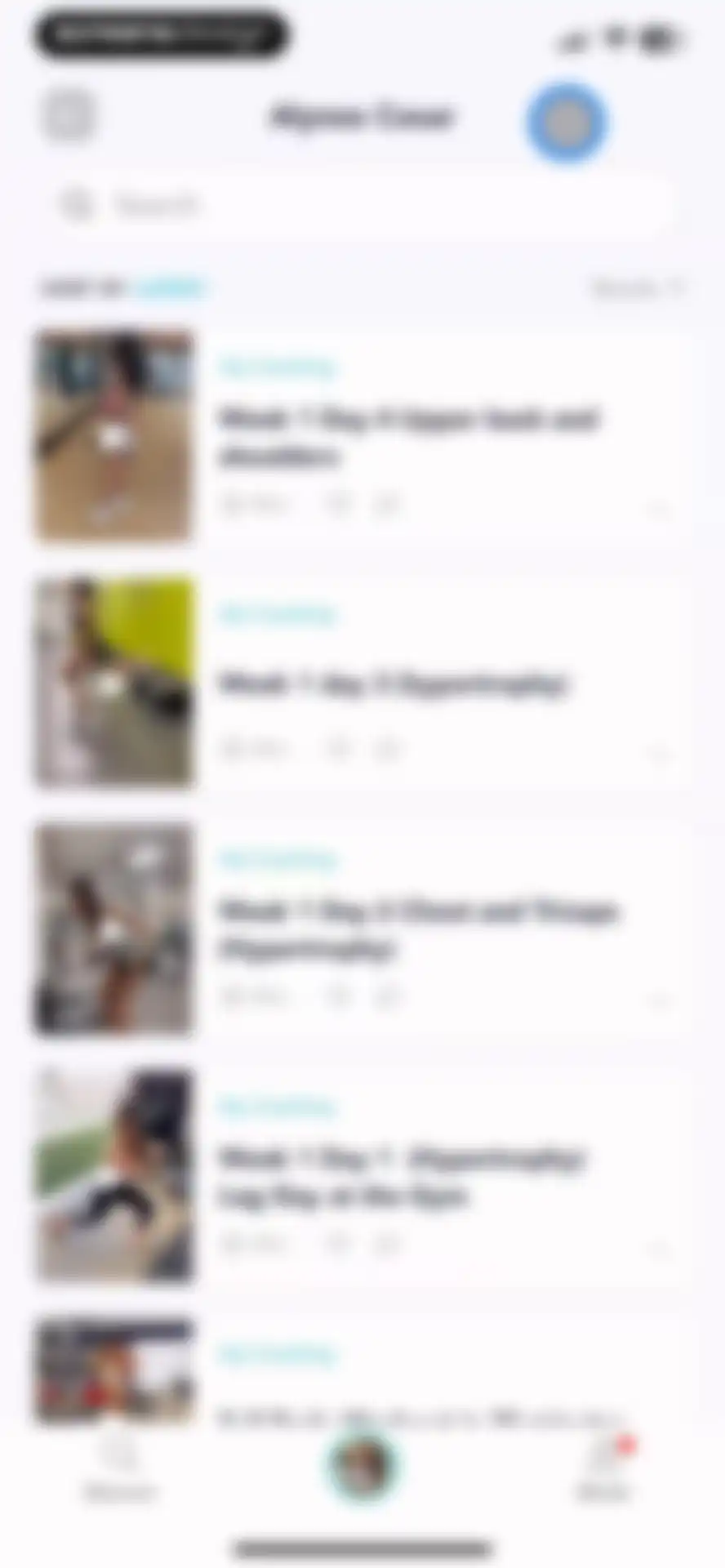 Playbook - Trainers & Workouts screen 33