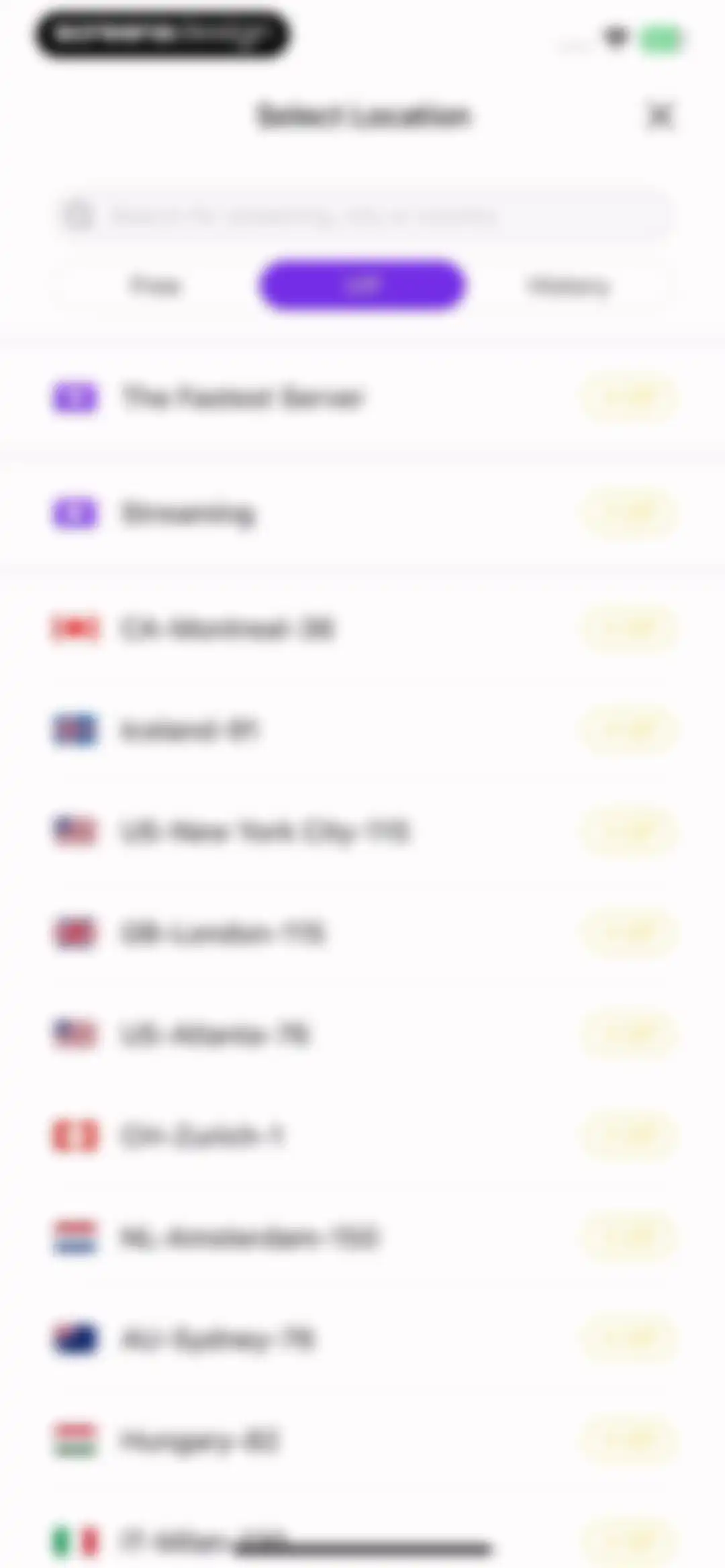 VPN - Free VPN Potato ™ screen 16
