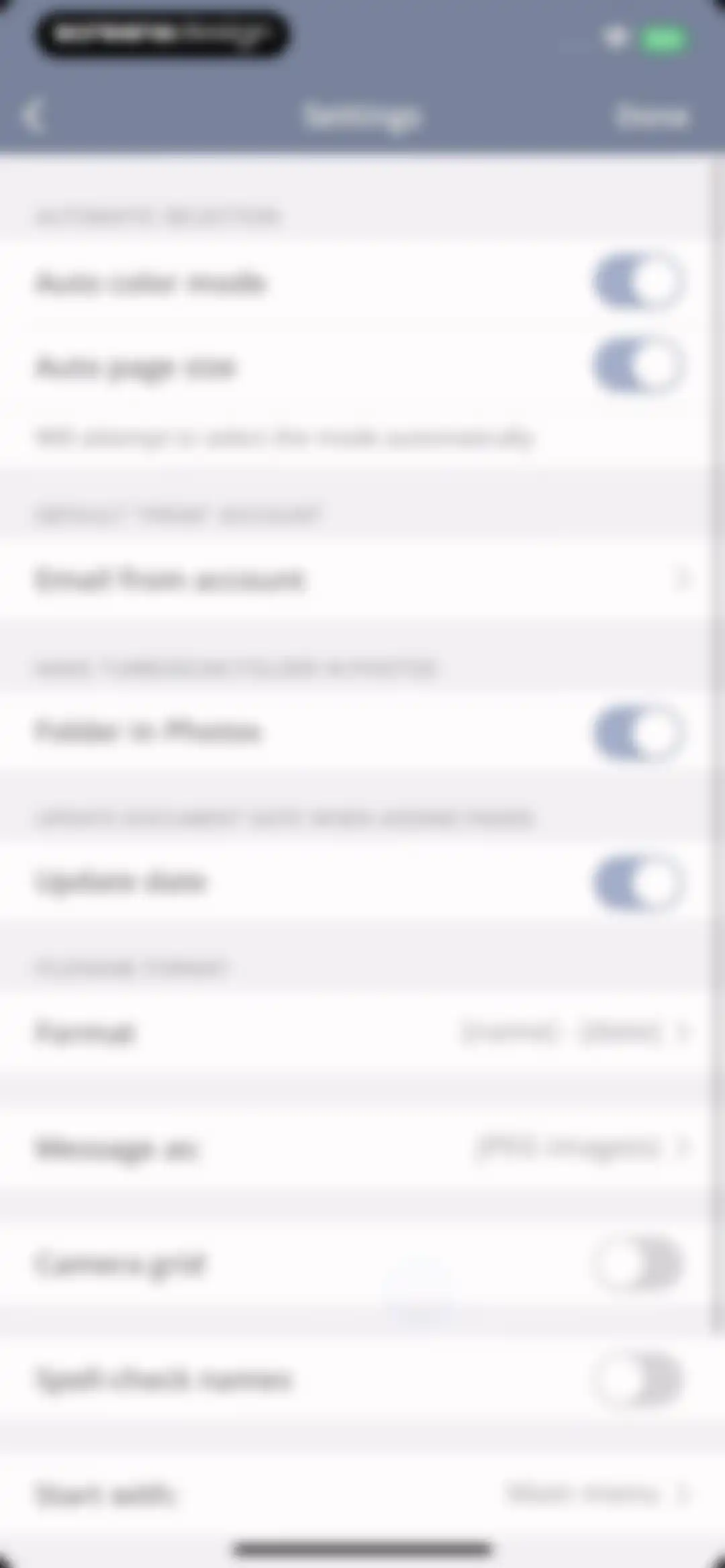 TurboScan™: document scanner screen 36